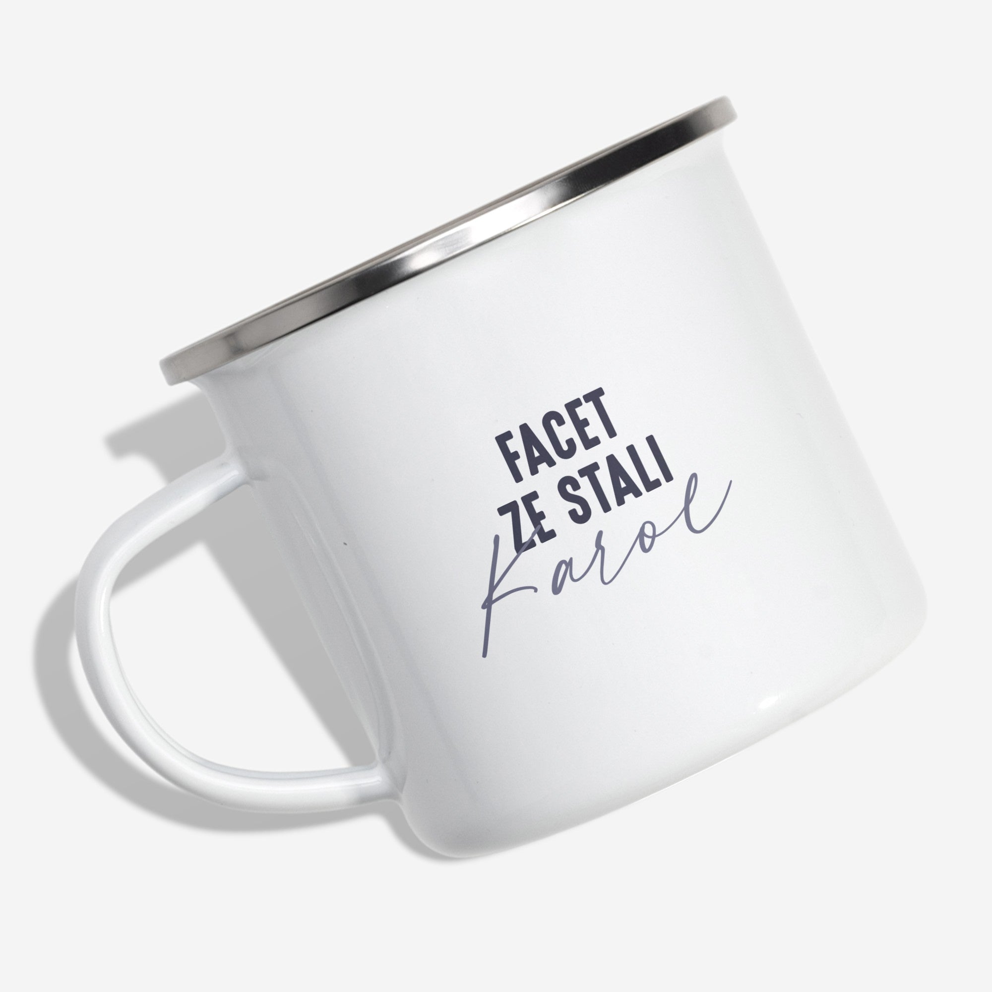 Personalizowany kubek dla faceta - Facet ze stali kubek dla mężczyzny prezent dla faceta