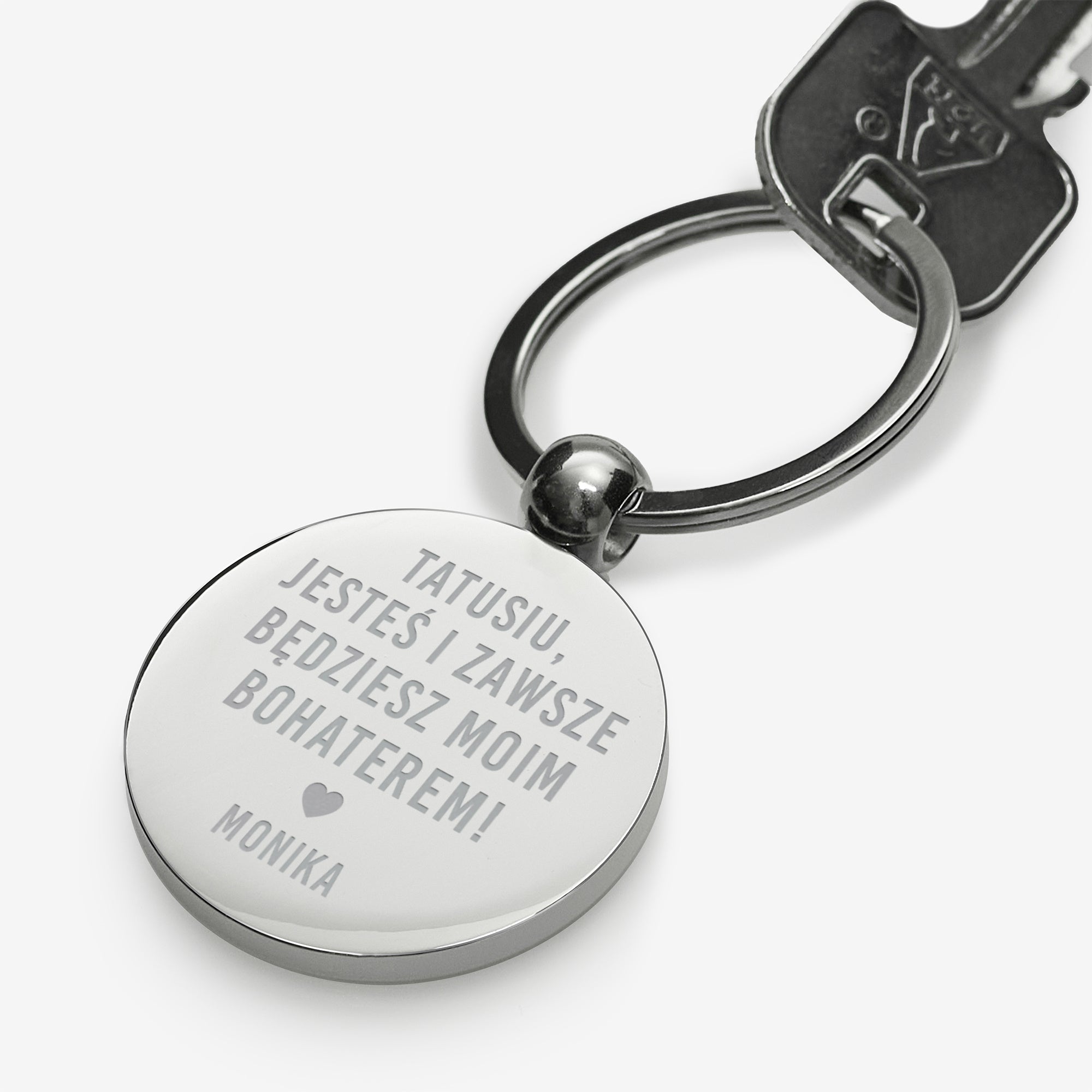 Personalizowany breloczek dla taty - upominek na Dzień Ojca