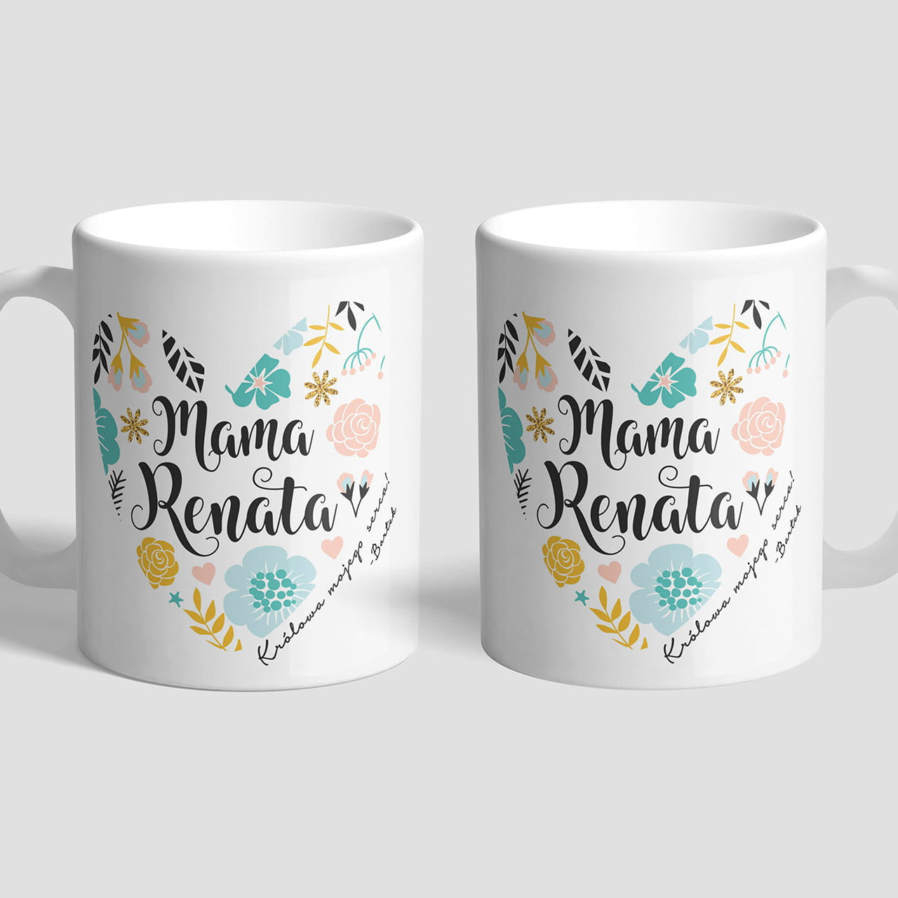 Personalizowany kubek dla mamy na urodziny prezent dla mamy kubek na prezent