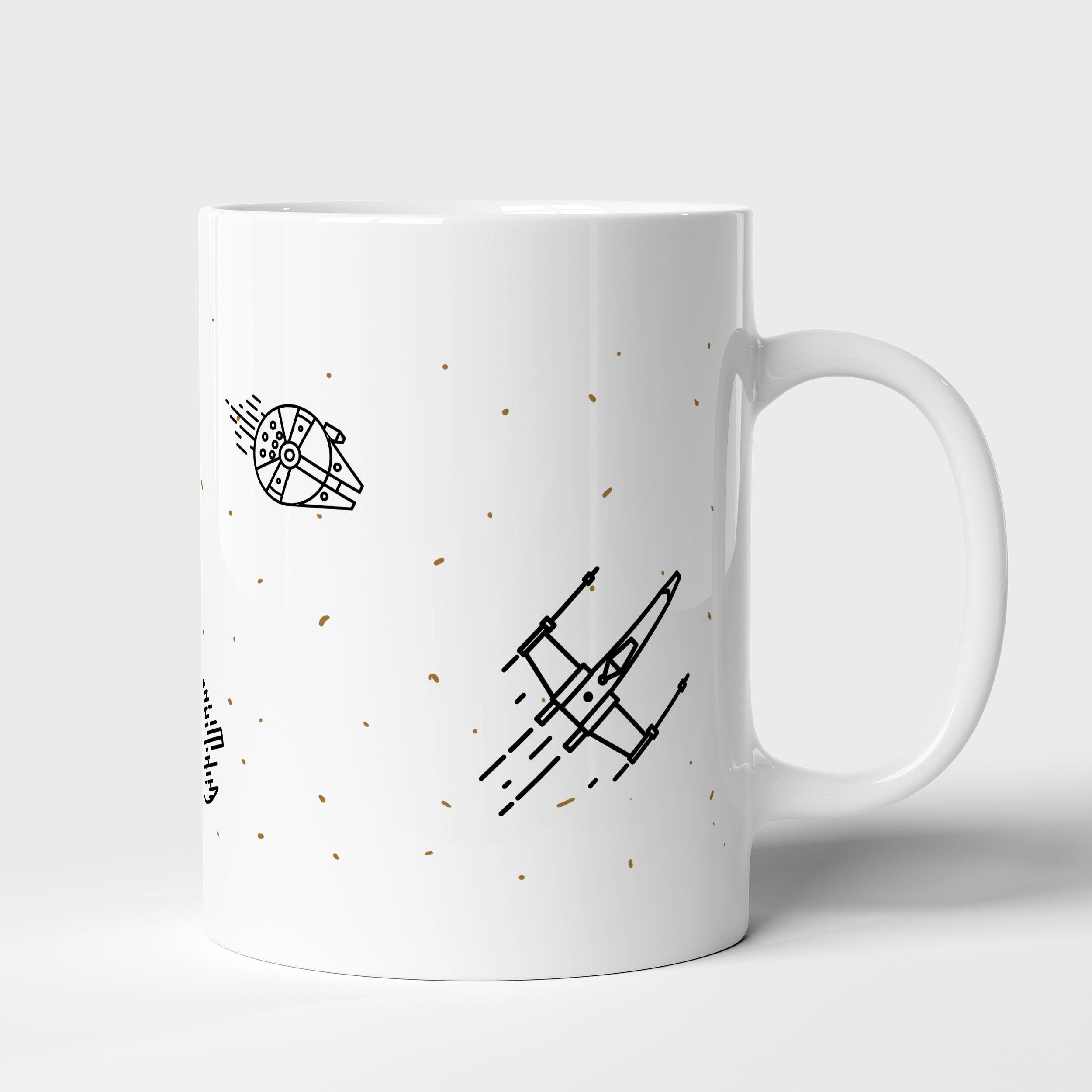Personalizowany kubek - Ciemna Strona Mocy - prezent dla miłośnika Star Wars