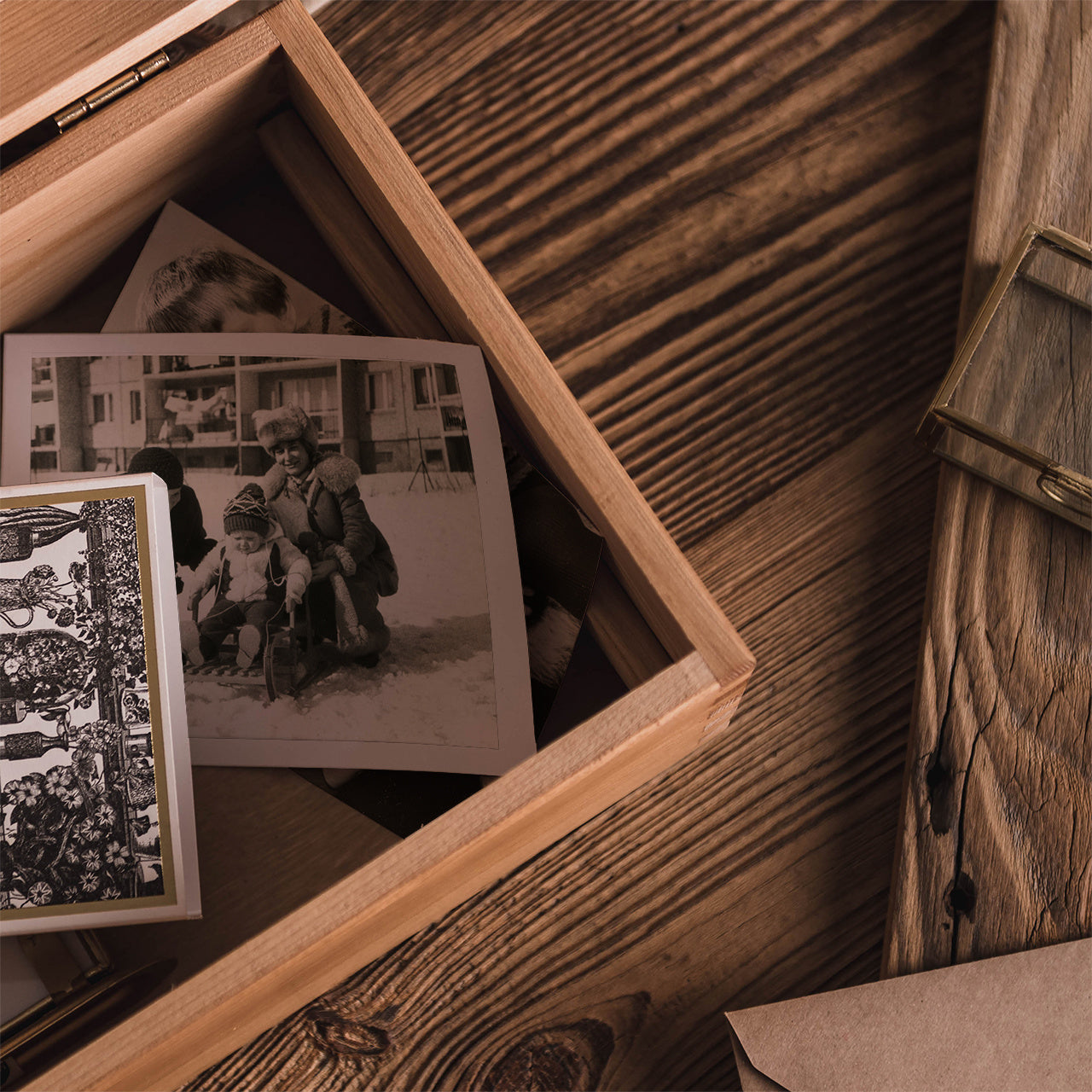 Pudełko wspomnień na komunię