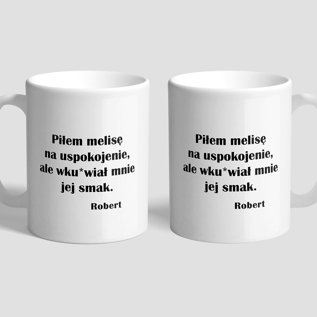 Zabawny kubek dla nerwusa - melisa