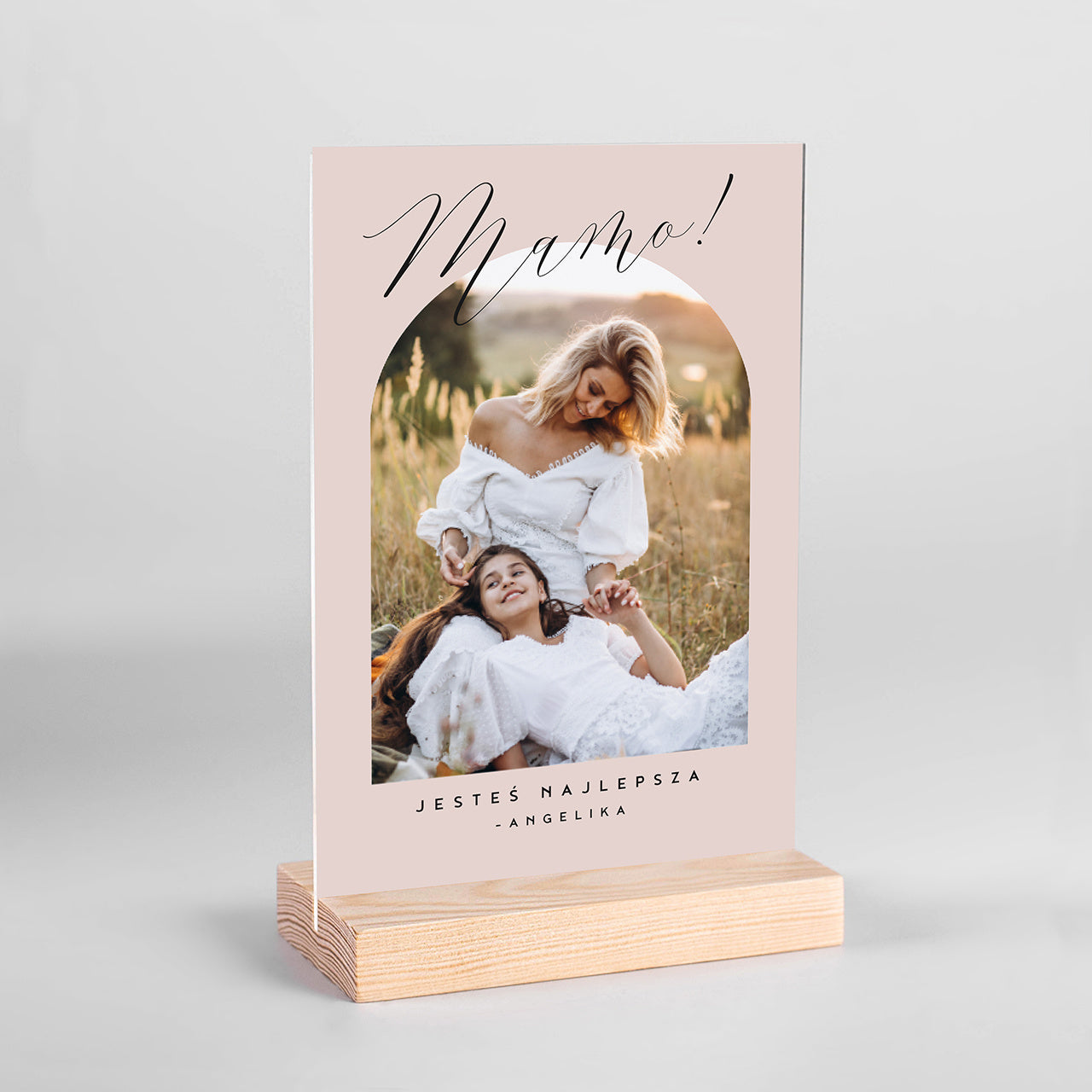 Statuetka ze zdjęciem dla mamy