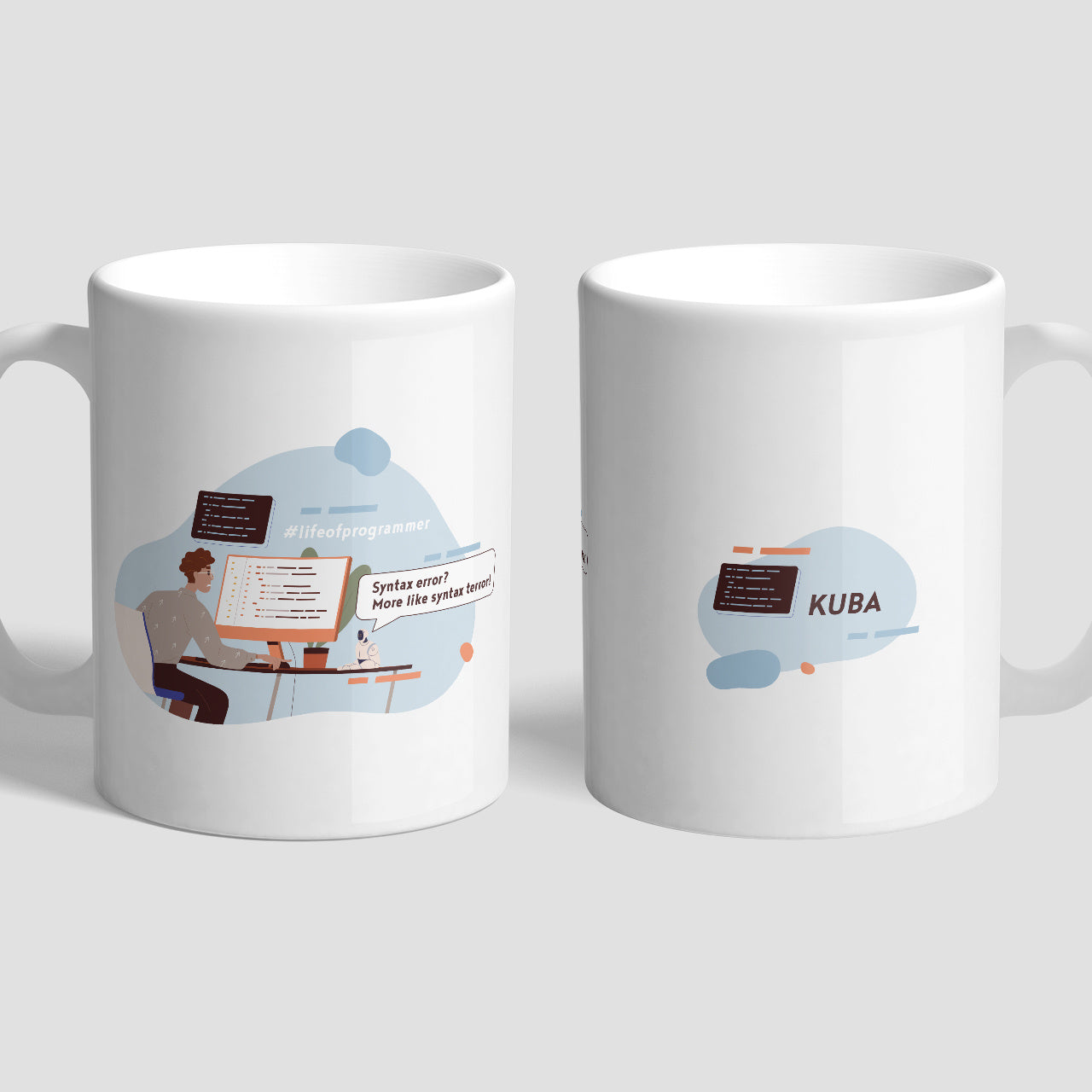 Personalizowany kubek programisty - Life Of Programmer