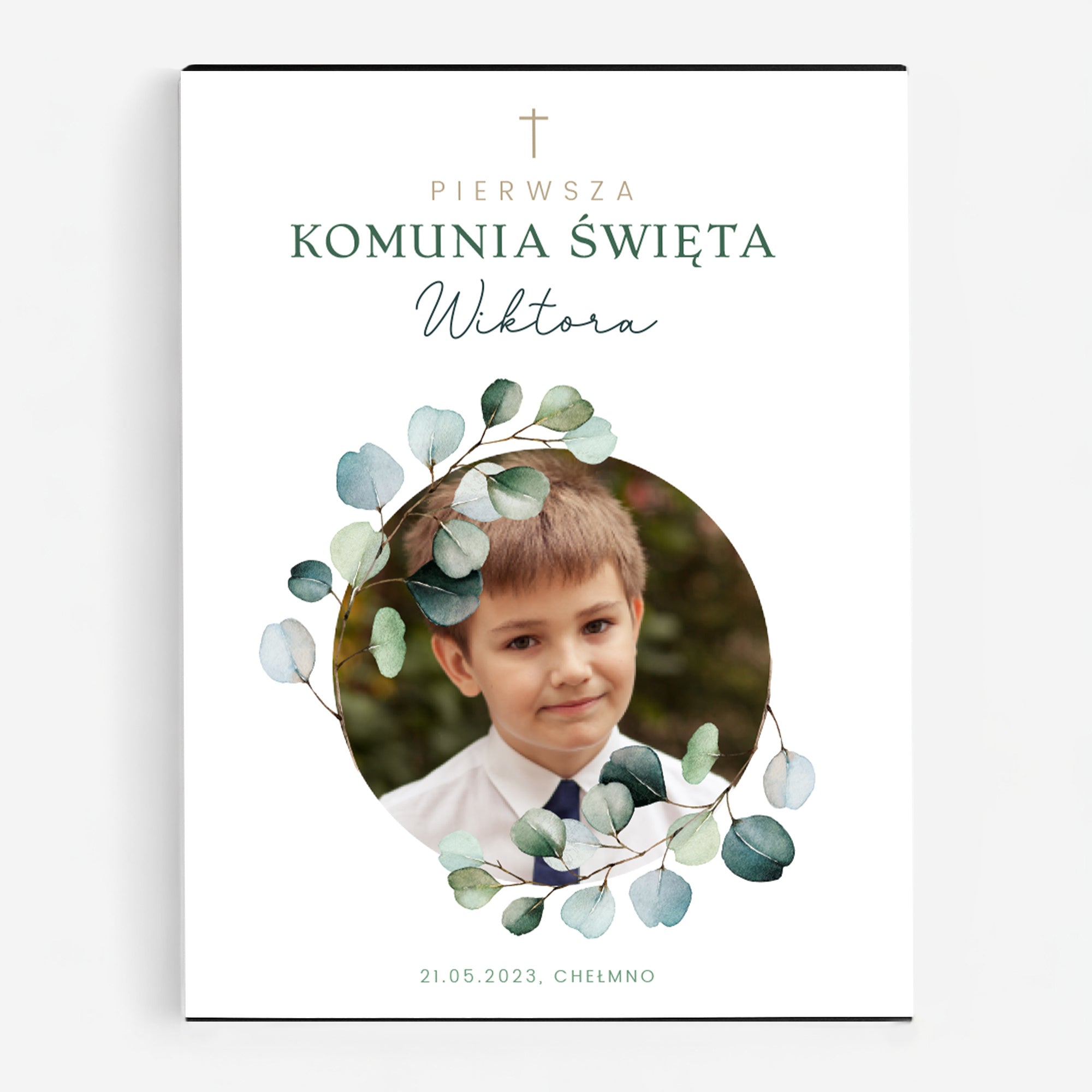 Bombonierka personalizowana - prezent na komunię