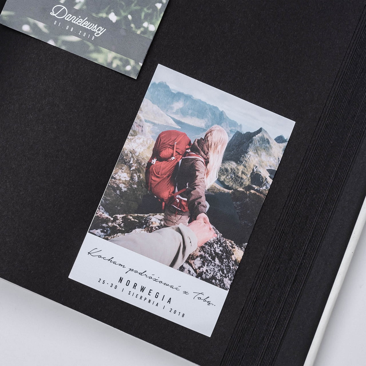 Personalizowany album dla podróżnika