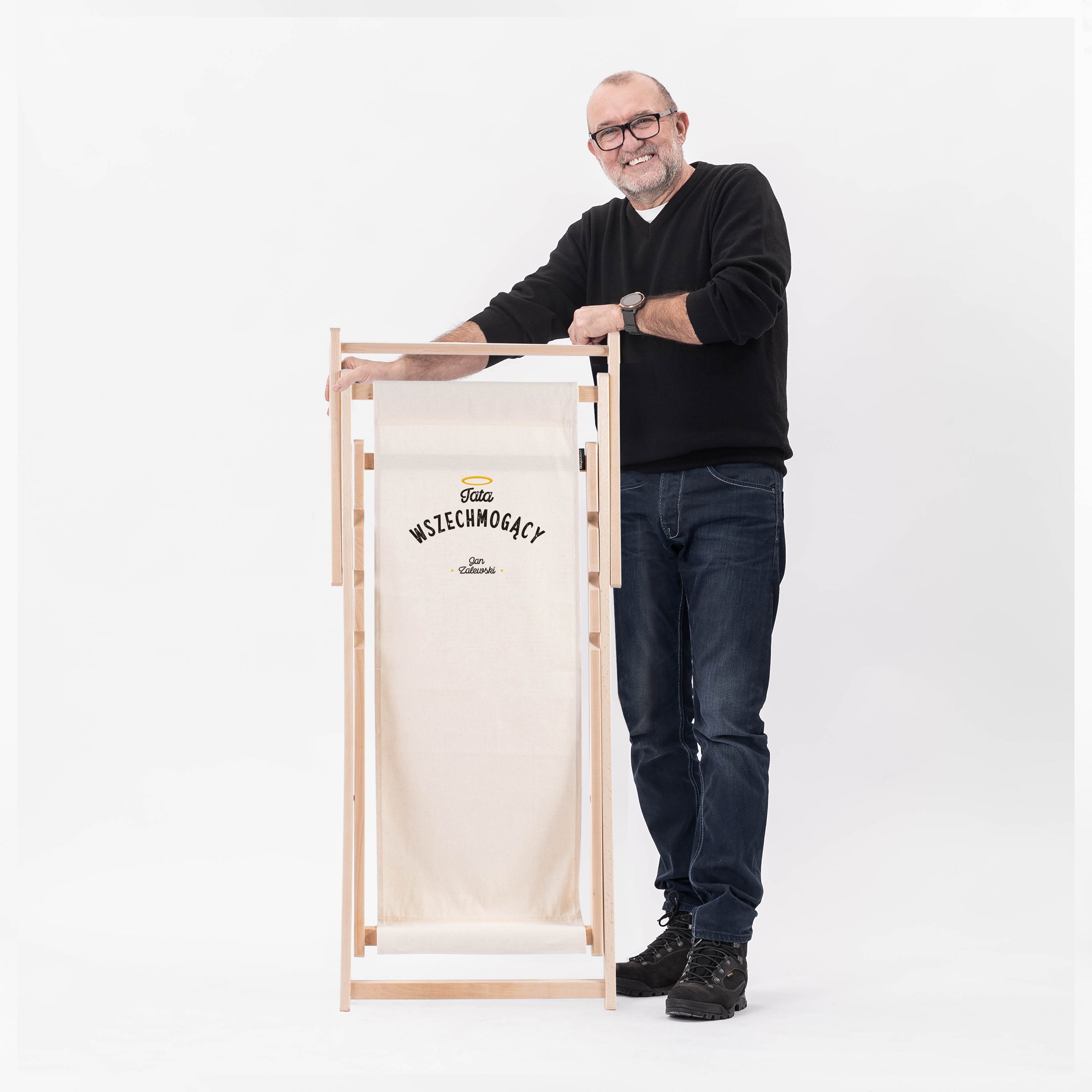 Leżak personalizowany - prezent na Dzień Ojca