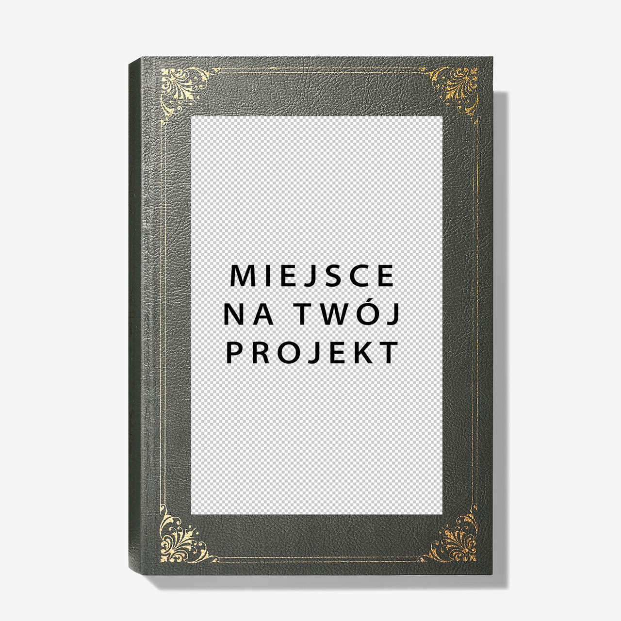 Pudełko w kształcie książki z własnym projektem