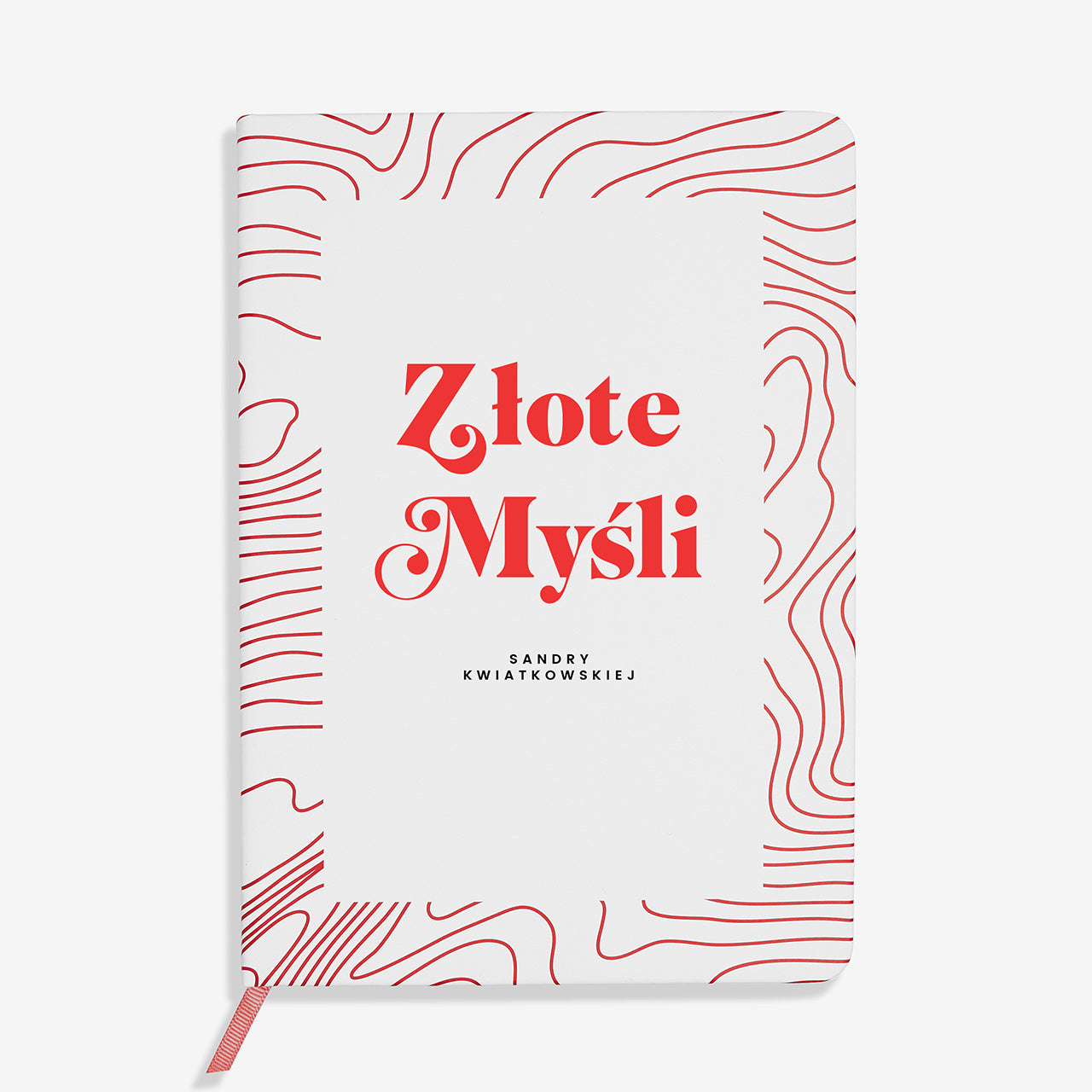 Czerwony notes personalizowany - prezent dla nastolatki