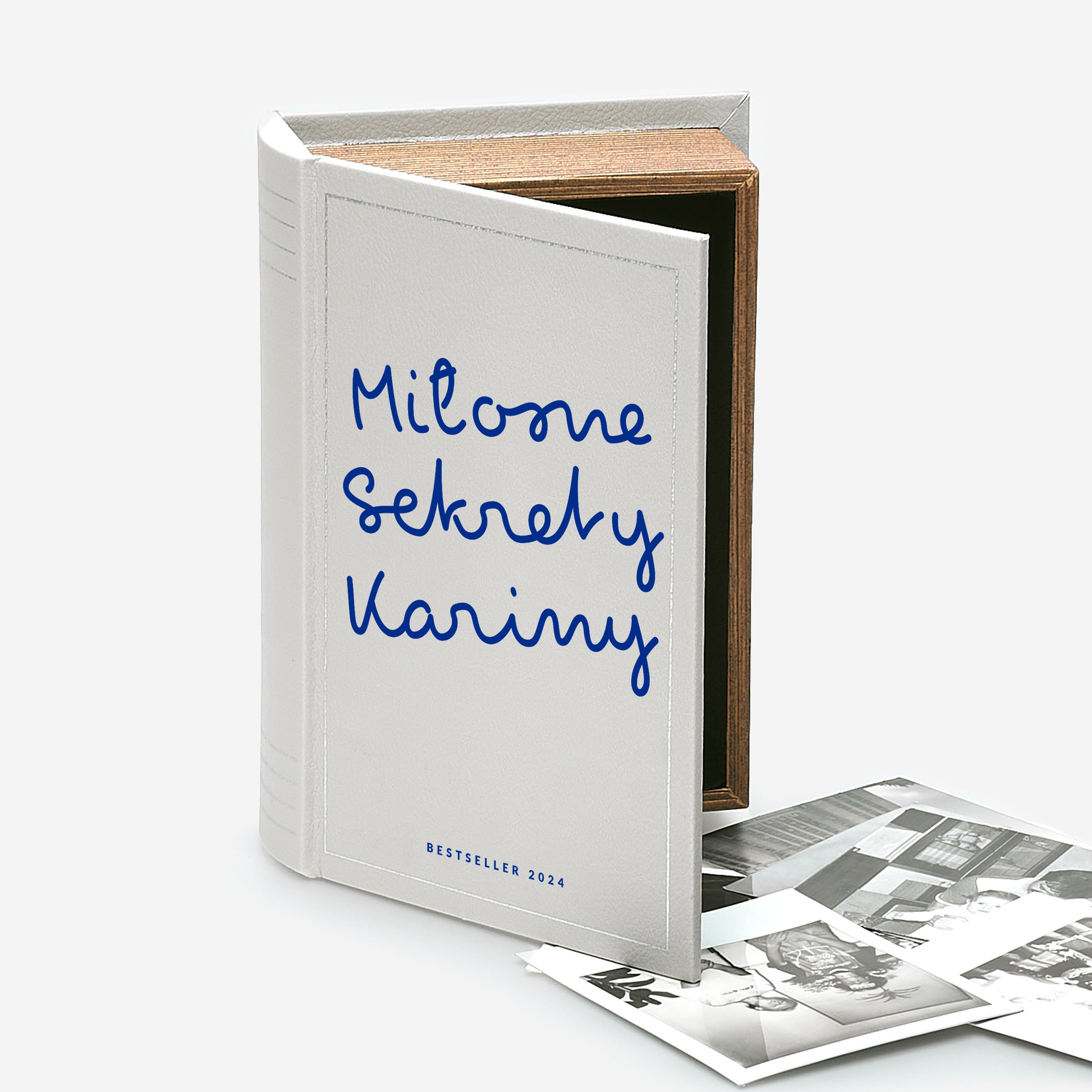 Personalizowany book box na prezent dla kobiety