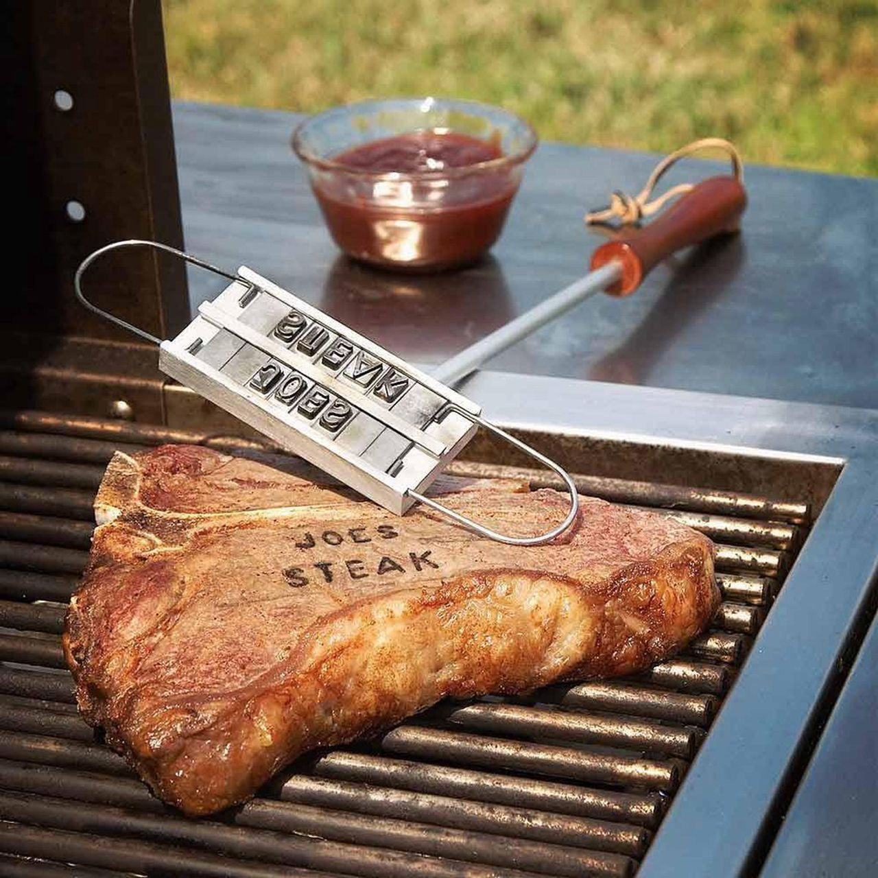 Żelazko do mięsa grillowanego PREZENT DLA GRILLOWICZA