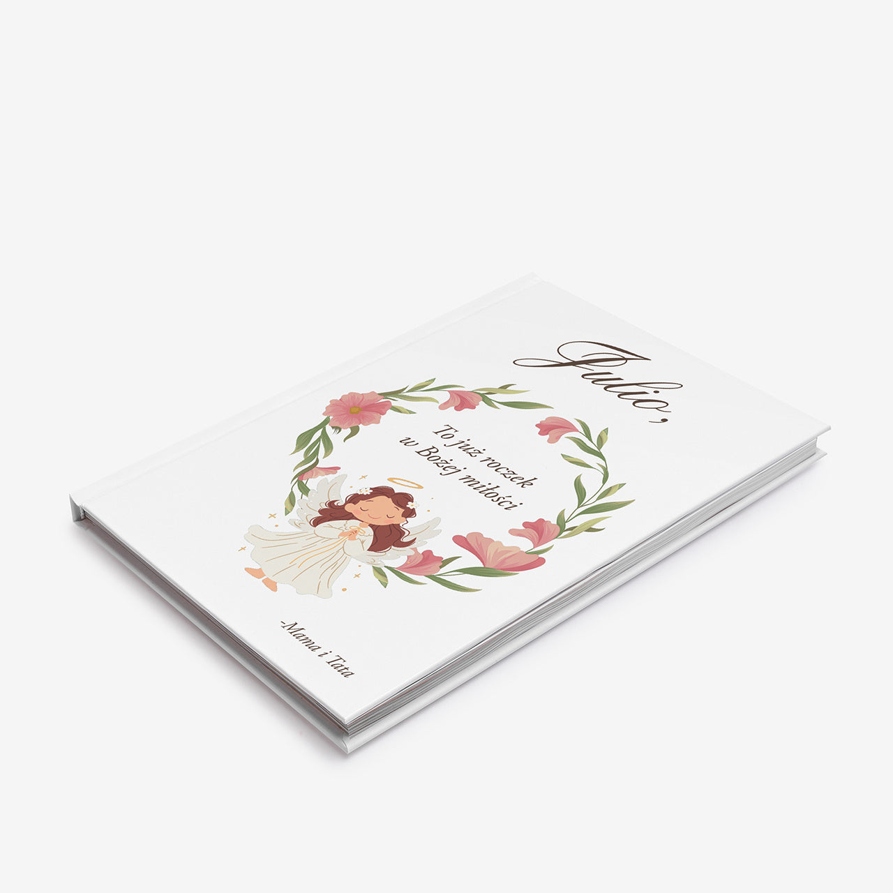 Personalizowana biblia na Roczek dla dziewczynki