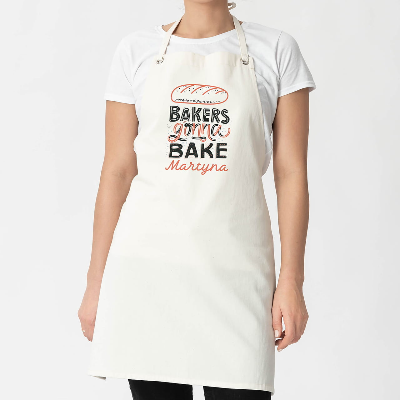 Personalizowany fartuch - prezent dla piekarza fartuch personalizowany fartuch kuchenny fartuch z nadrukiem