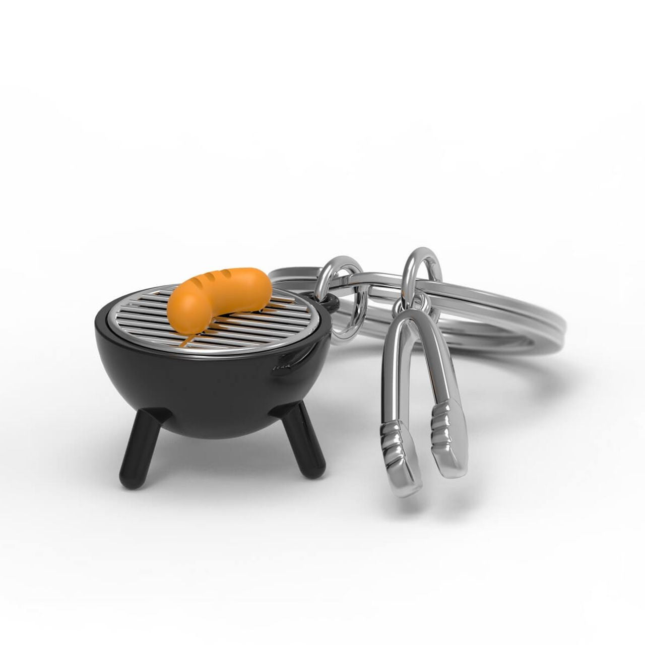 Brelok Mini Grill śmieszny prezent dla fana grilla