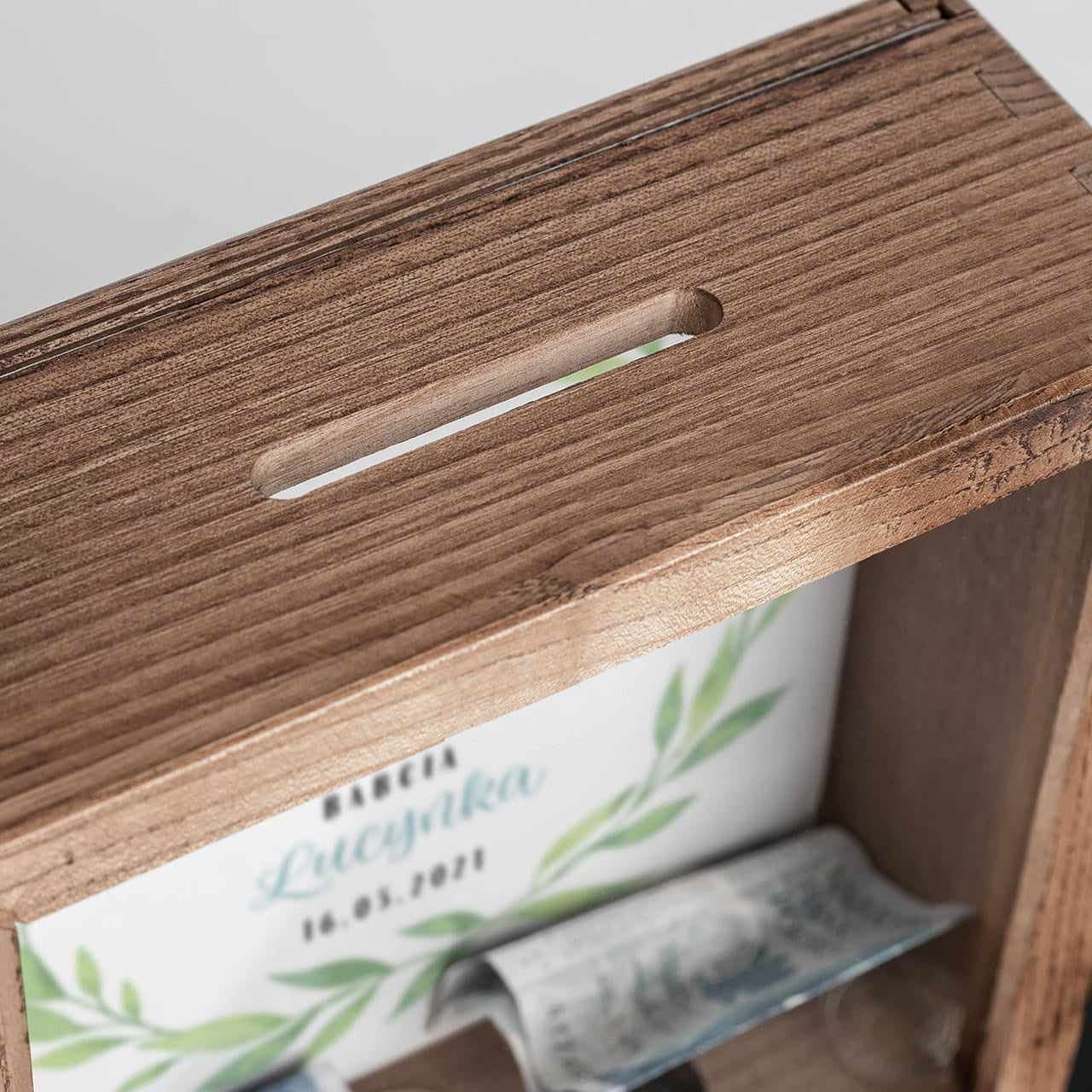 Skarbonka komunijna prezent na komunię skarbonka personalizowana skarbonka na komunię prezent dla dziecka