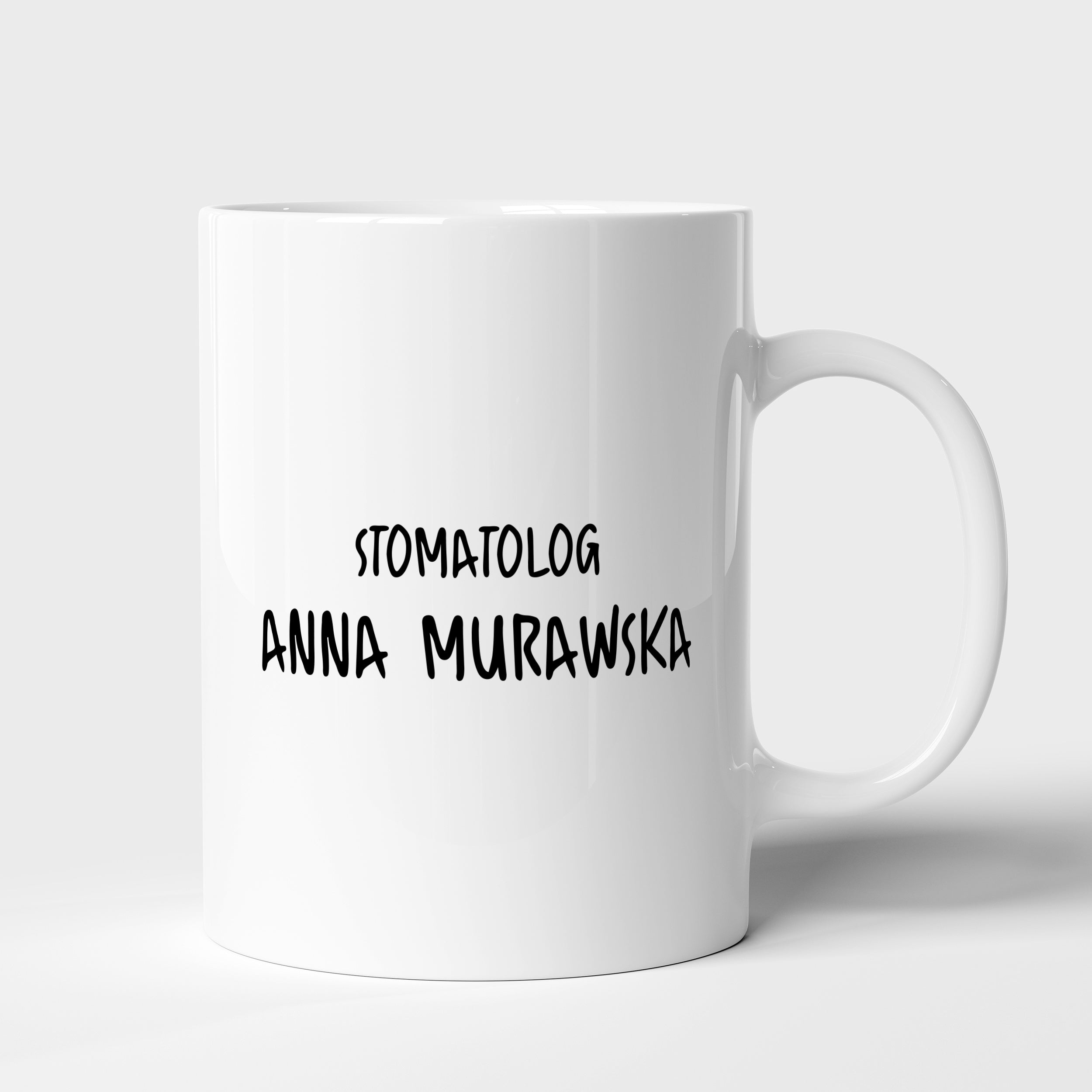 Personalizowany kubek dla dentysty