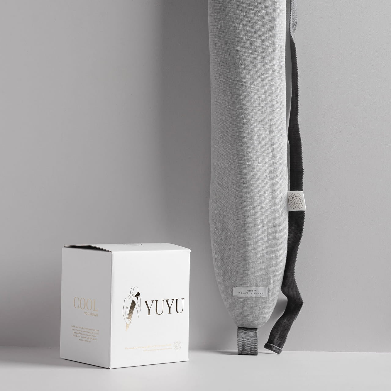 Termofor długi - lniany pokrowiec termofor w pokrowcu praktyczny prezent dla kobiety