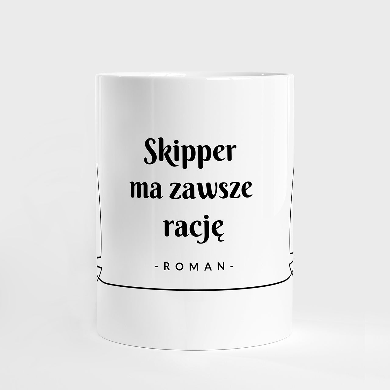Personalizowany kubek - prezent dla skippera