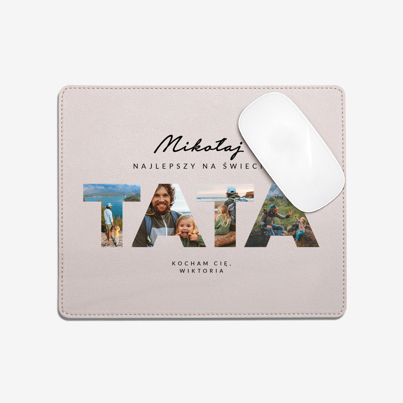 Personalizowana podkładka pod mysz - prezent dla taty na Dzień Ojca