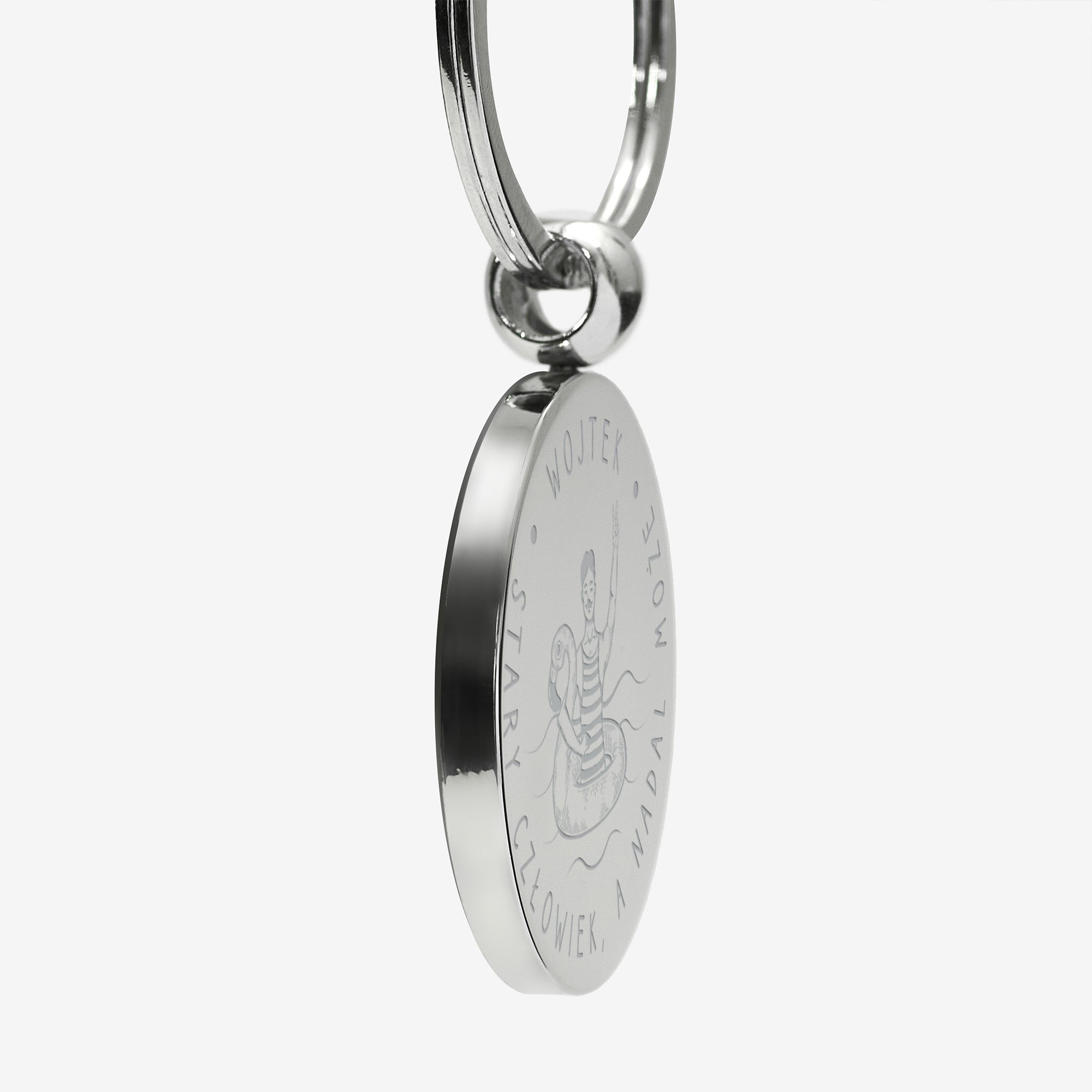 Personalizowany brelok dla pływaka