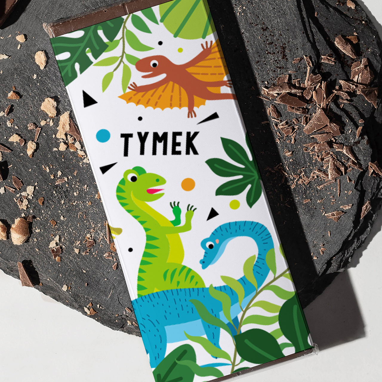 Czekolada dla miłośnika dinozaurów - z dedykacją