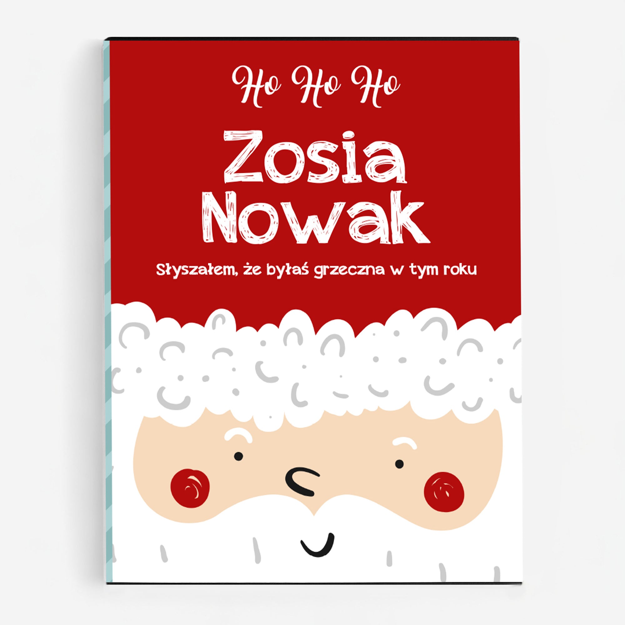 Bombonierka świąteczna HOHOHO upominek świąteczny czekoladki świąteczne upominek na święta czekoladki na święta