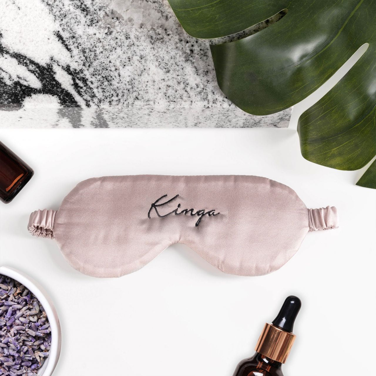 Personalizowana opaska z jedwabiu - prezent dla kobiety