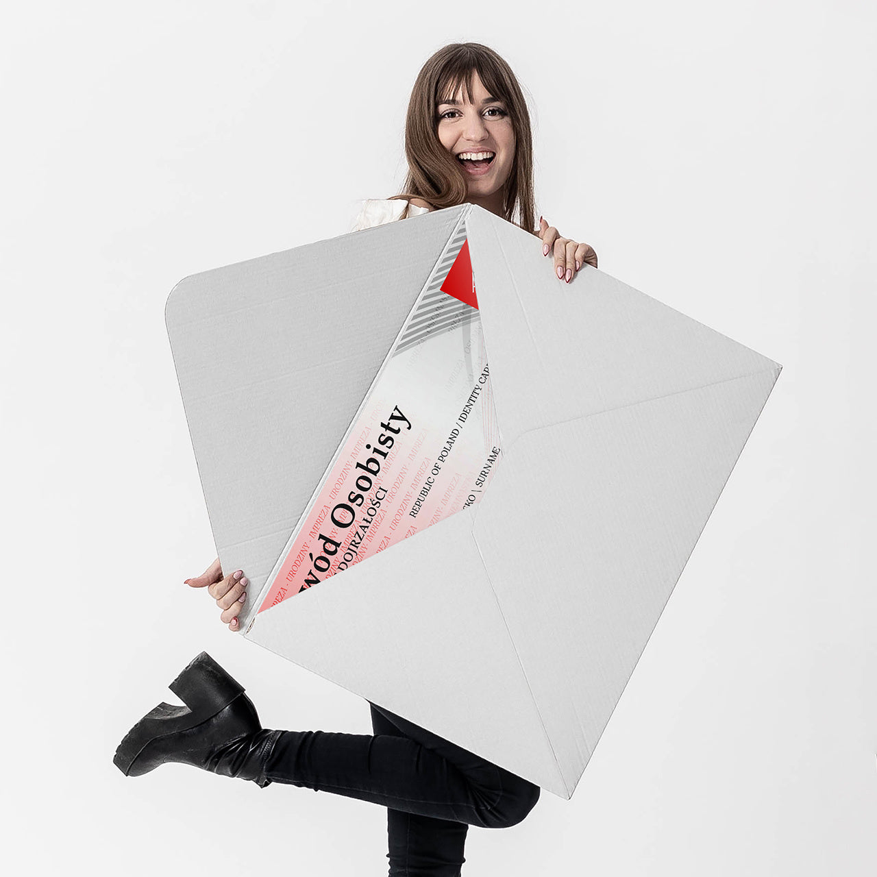 Personalizowana kartka na 18 urodziny - dowód osobisty