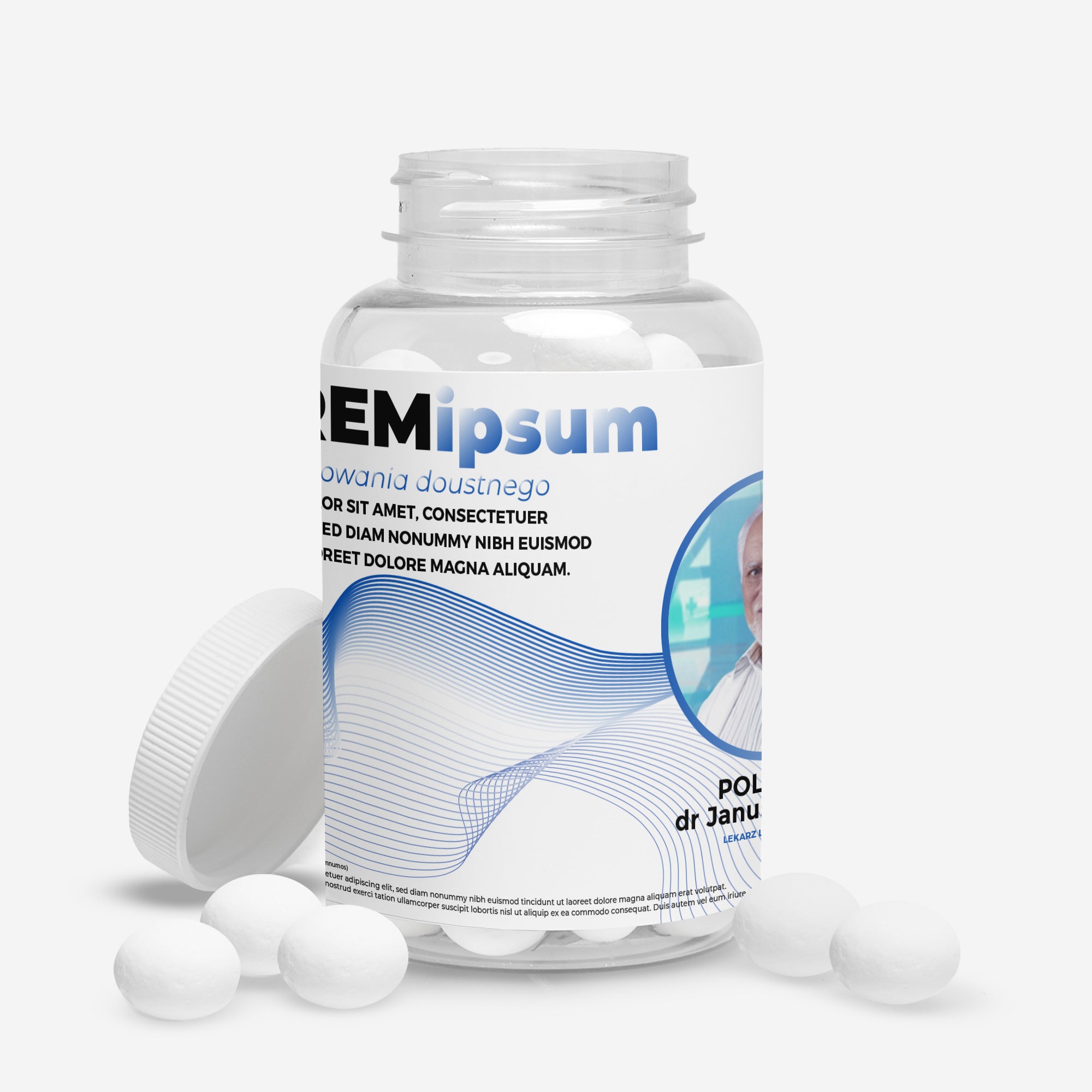 Cukierki personalizowane na prezent dla programisty - Lorem Ipsum prezent dla informatyka personalizowane cukierki