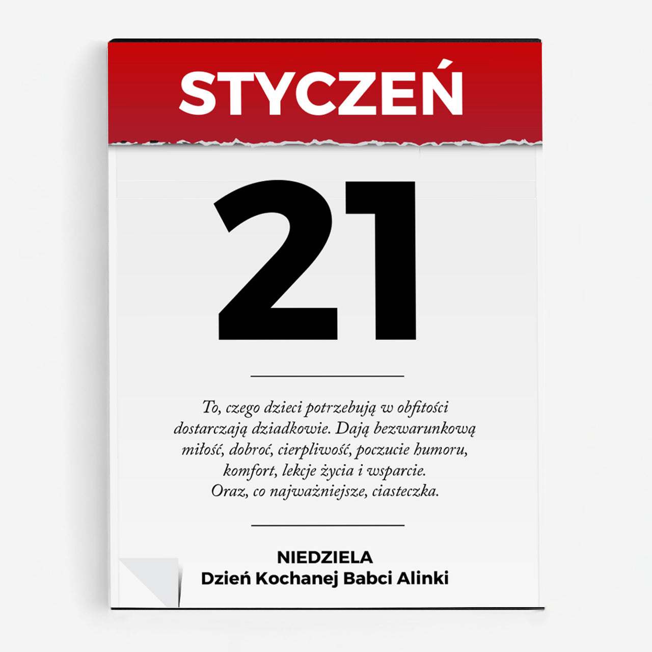 Personalizowane czekoladki na Dzień Babci czekoladki dla babci prezent na Dzień Babci prezent dla babci