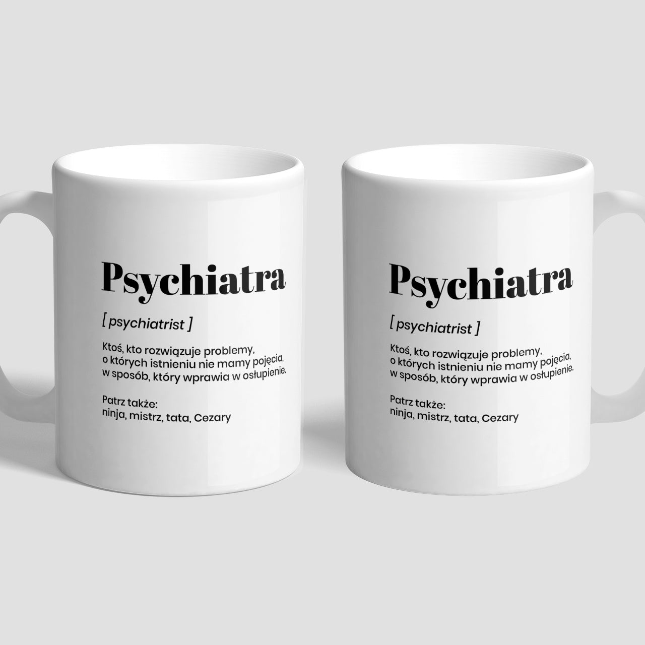 Kubek dla psychiatry