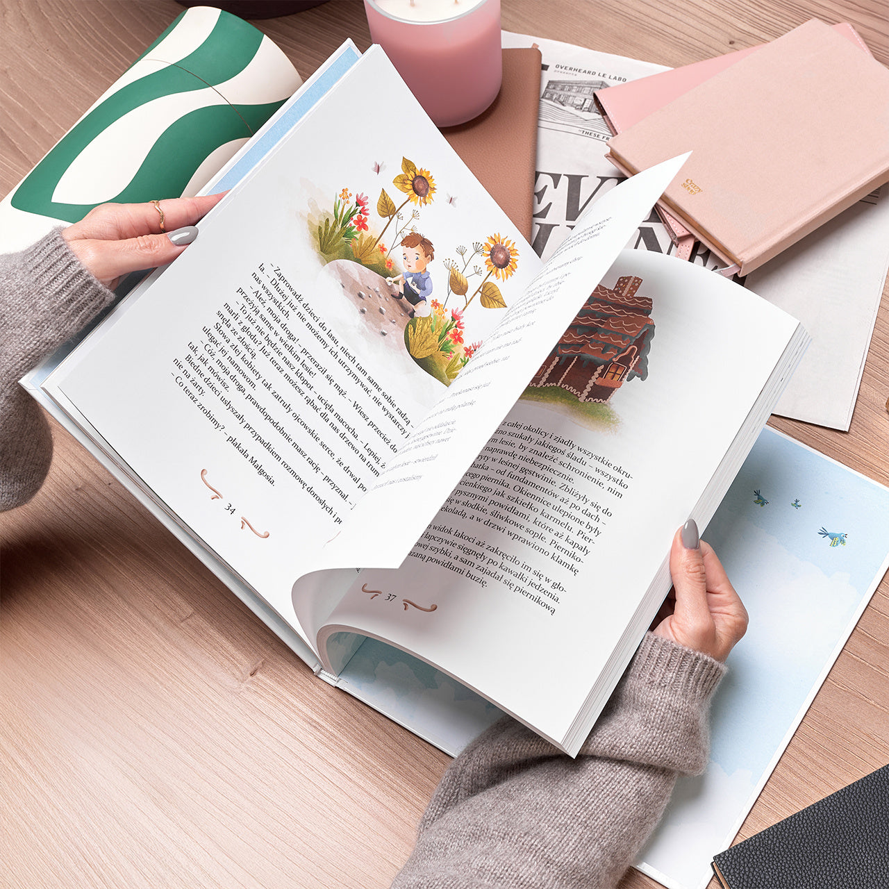 Personalizowana księga bajek - prezent wielkanocny dla dziecka prezent dla dziecka na wielkanoc