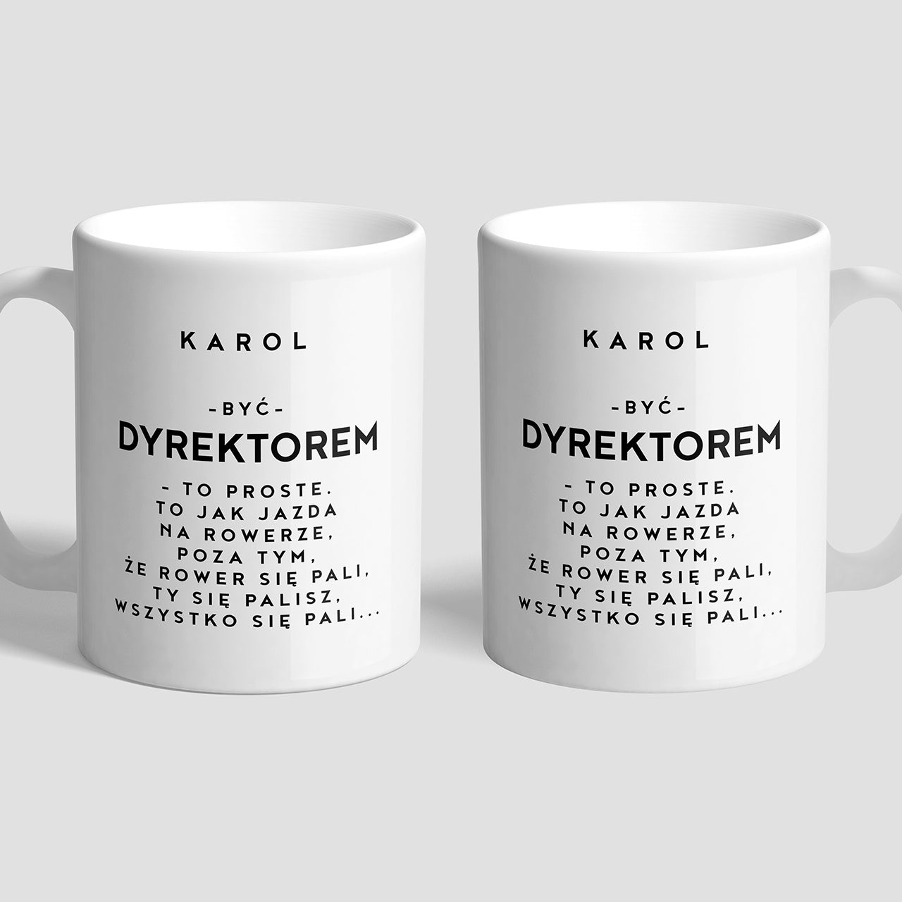 Personalizowany kubek - prezent dla dyrektora