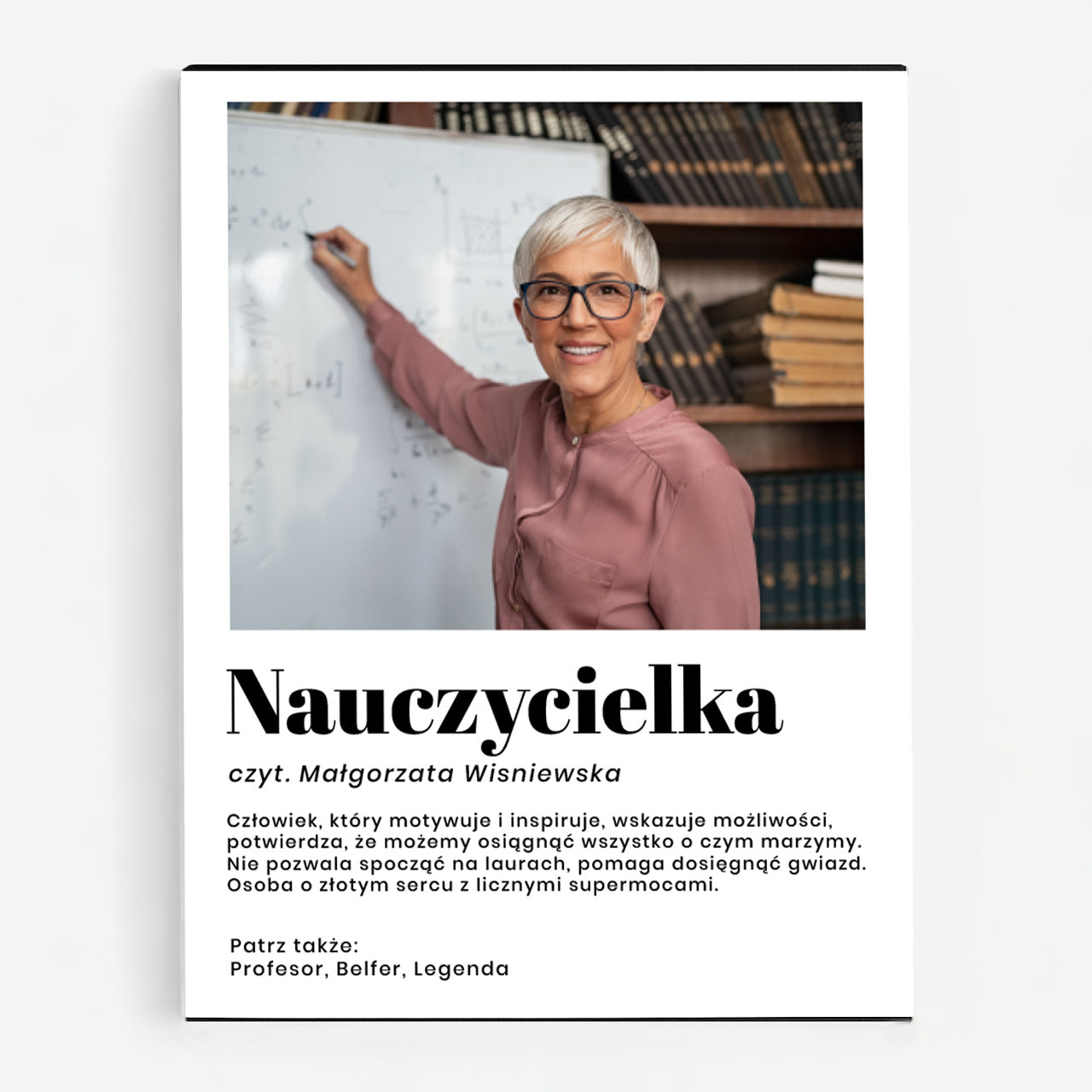 Czekoladki na upominek dla nauczycielki - Dzień Nauczyciela