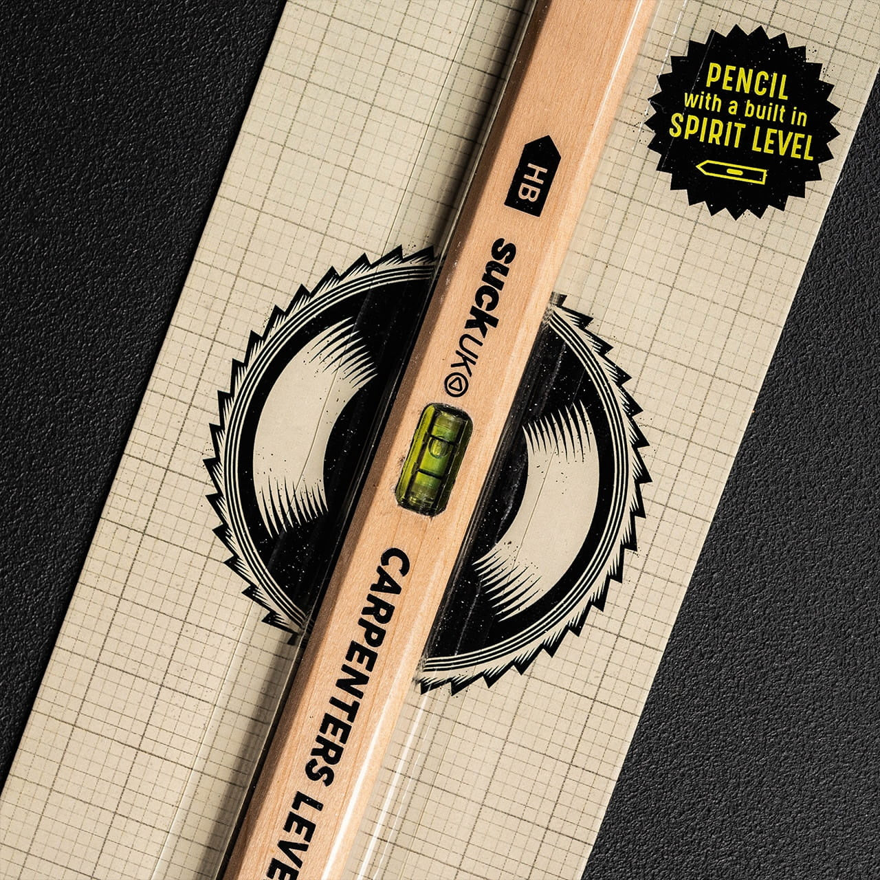 Ołówek stolarski ołówek poziomica prezent dla cieśli ołówek ciesielski prezent dla stolarza