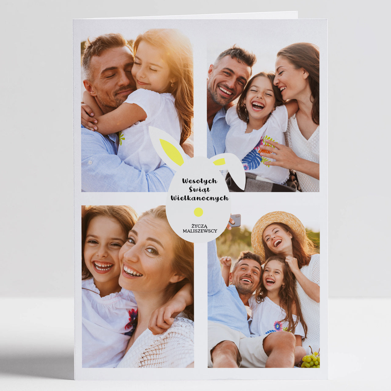 Personalizowana kartka na Wielkanoc