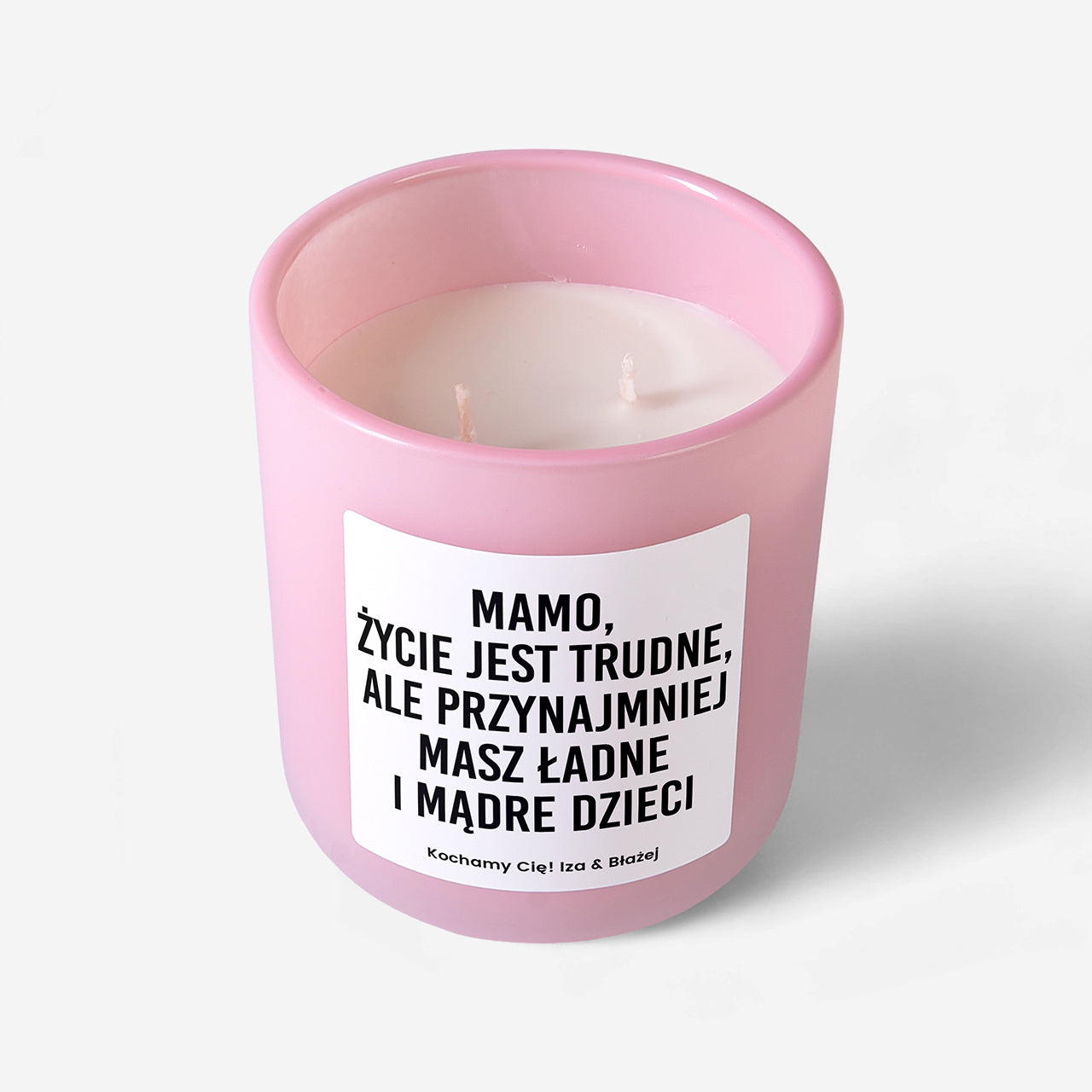 Świeca zapachowa dla mamy - śmieszny prezent dla mamy