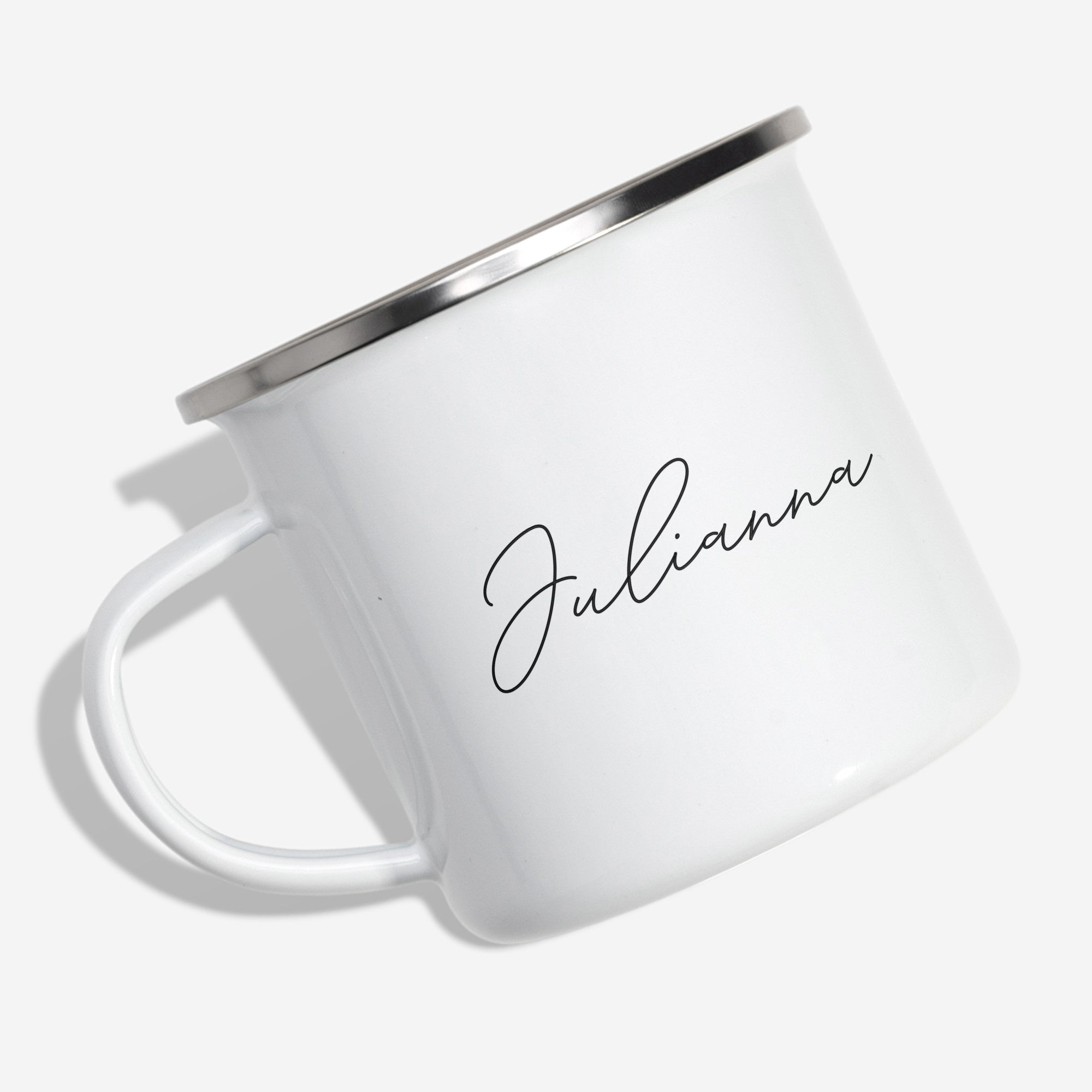 Metalowy kubek imienny - prezent na każdą okazję