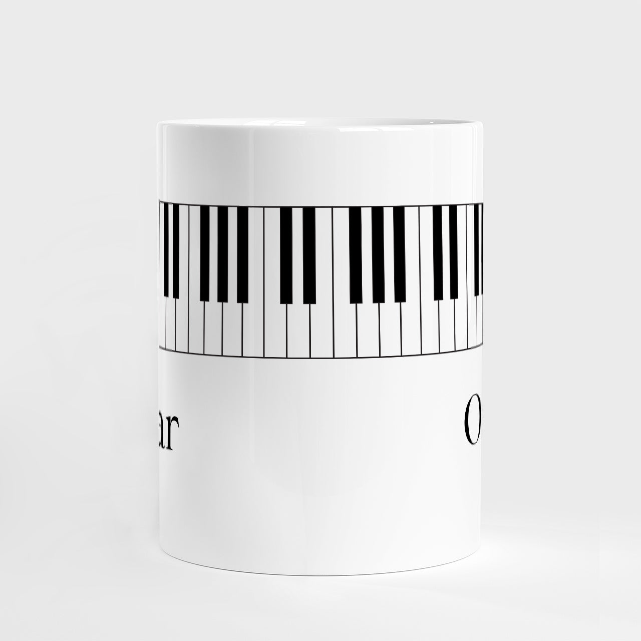 Personalizowany kubek - prezent dla pianisty