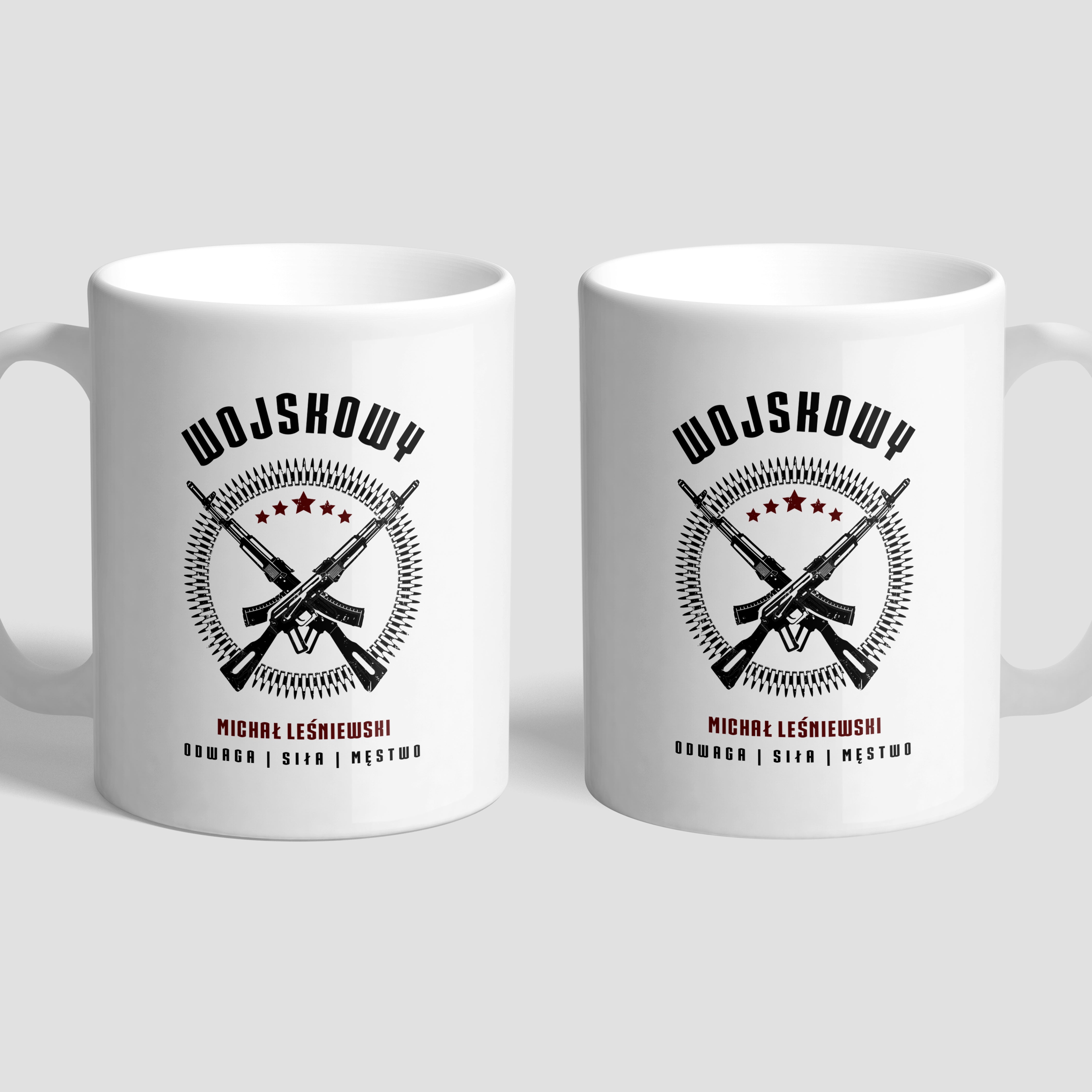 Personalizowany kubek dla żołnierza - Wojskowy
