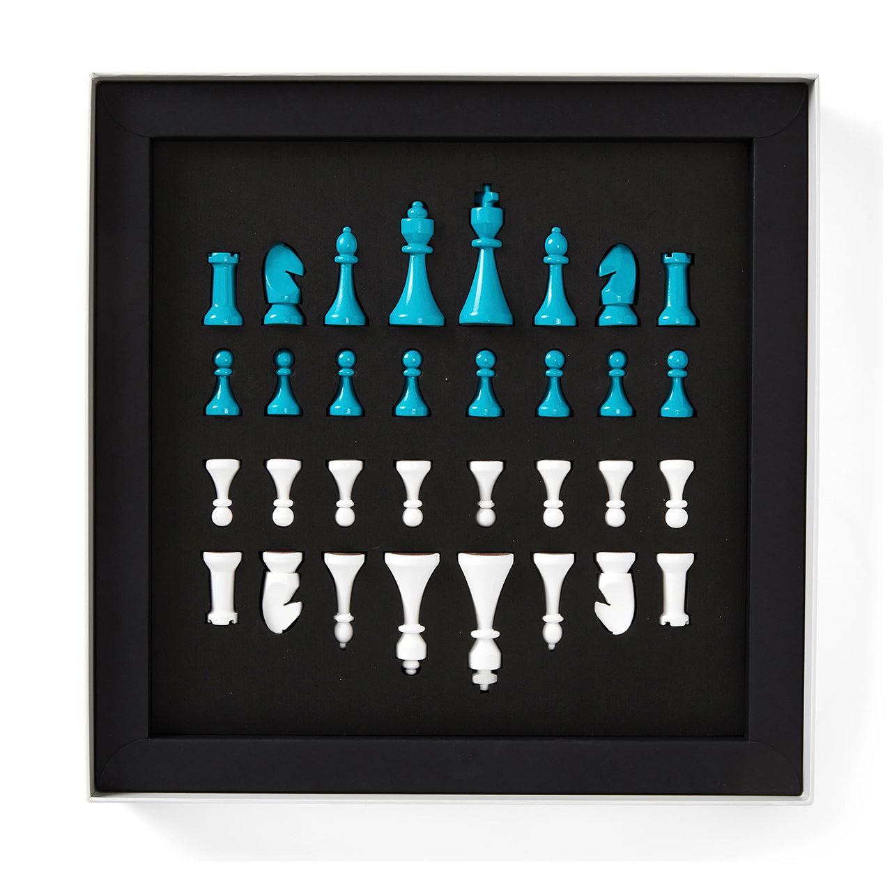 Szachy drewniane - gambit