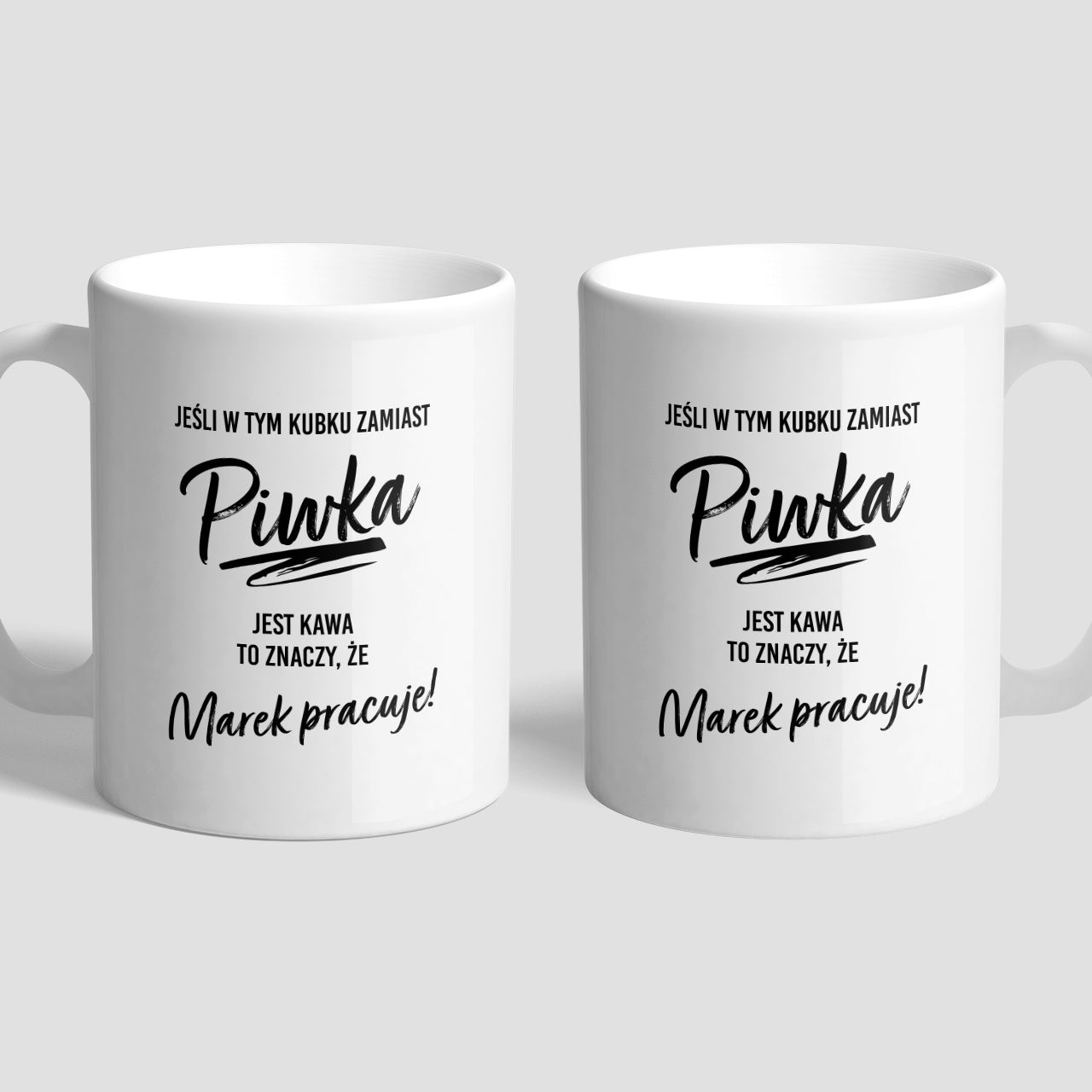 Kubek dla kolegi z pracy - prezent dla piwosza