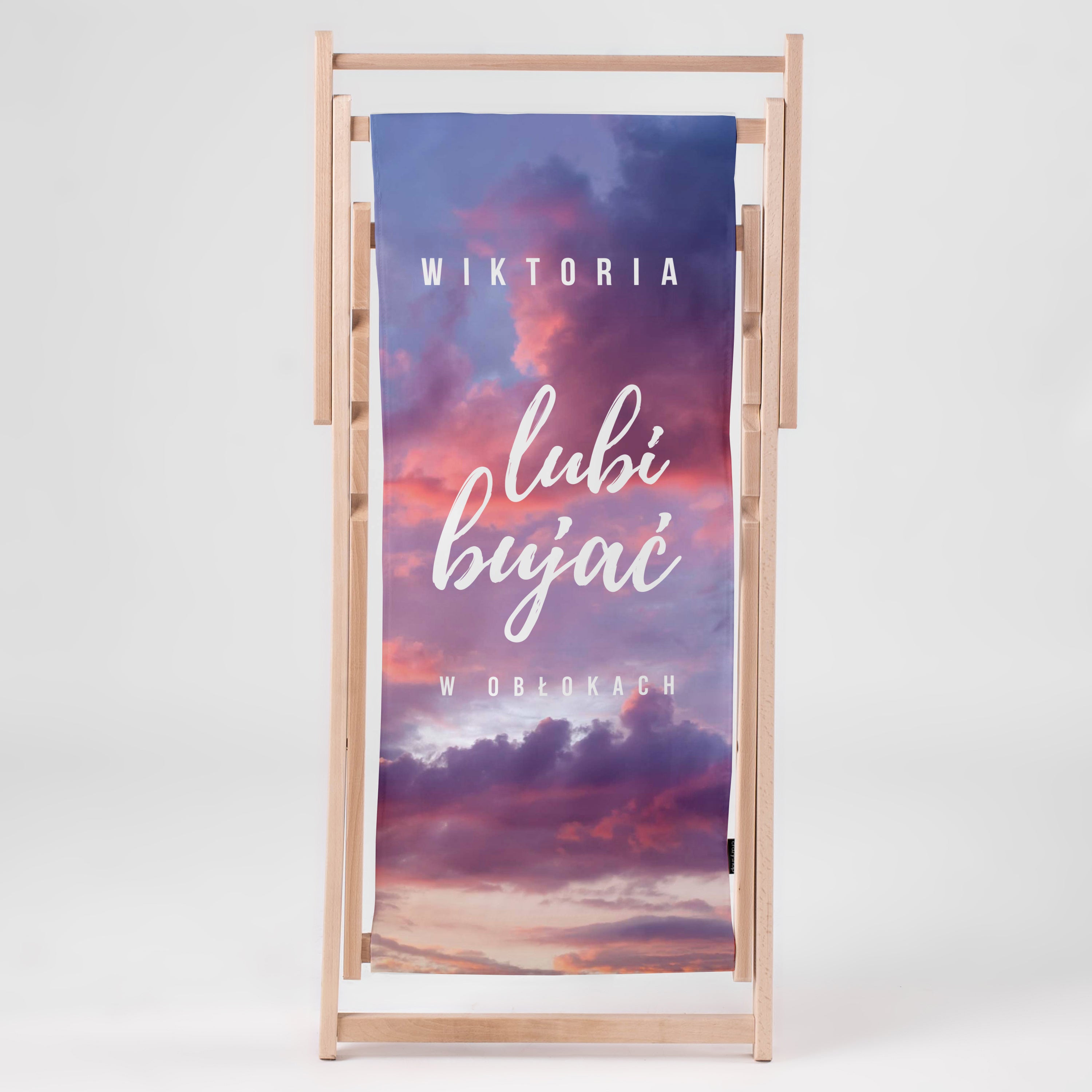 Personalizowany leżak dla marzyciela leżak personalizowany prezent dla marzyciela prezent dla osoby kreatywnej