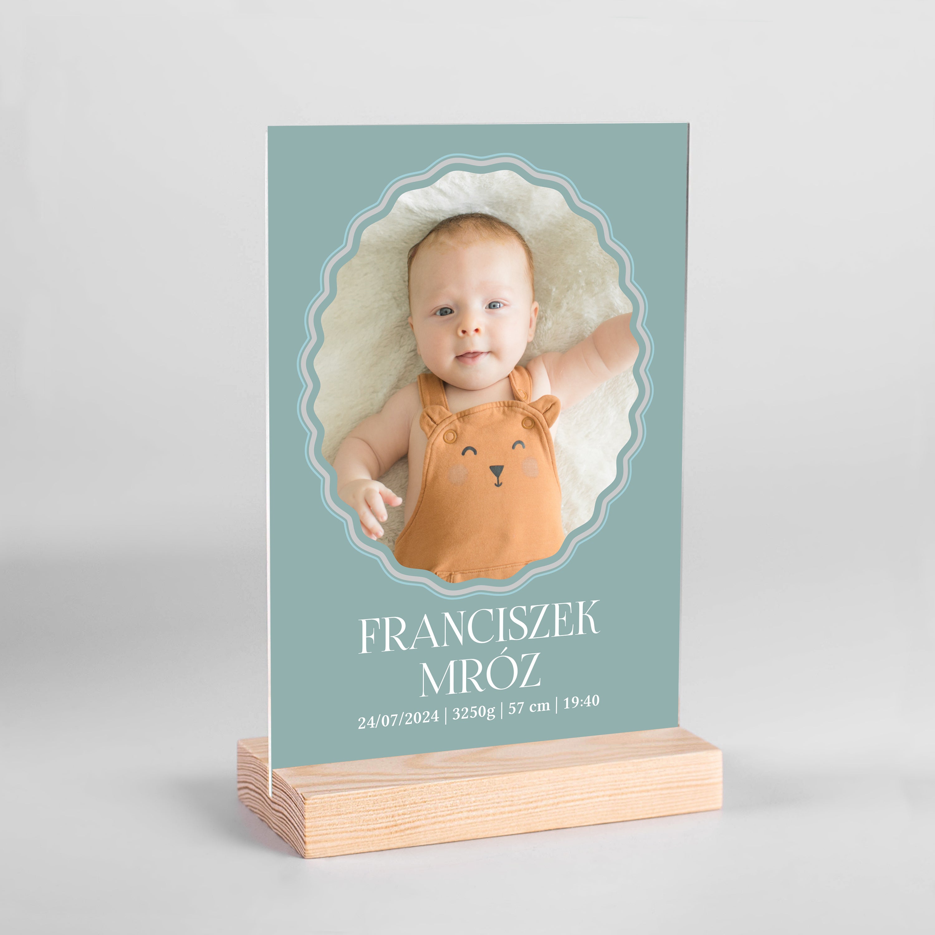 Personalizowana statuetka na Narodziny Dziecka