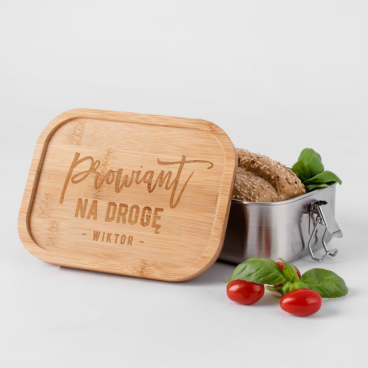 Lunchbox z grawerem - prowiant
