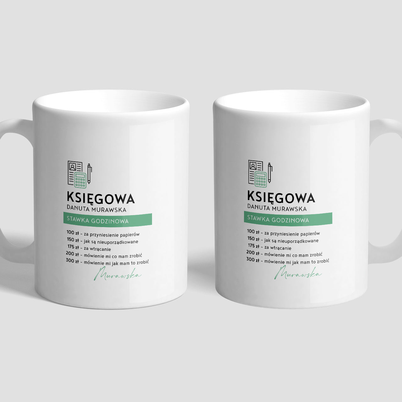 Kubek dla księgowej