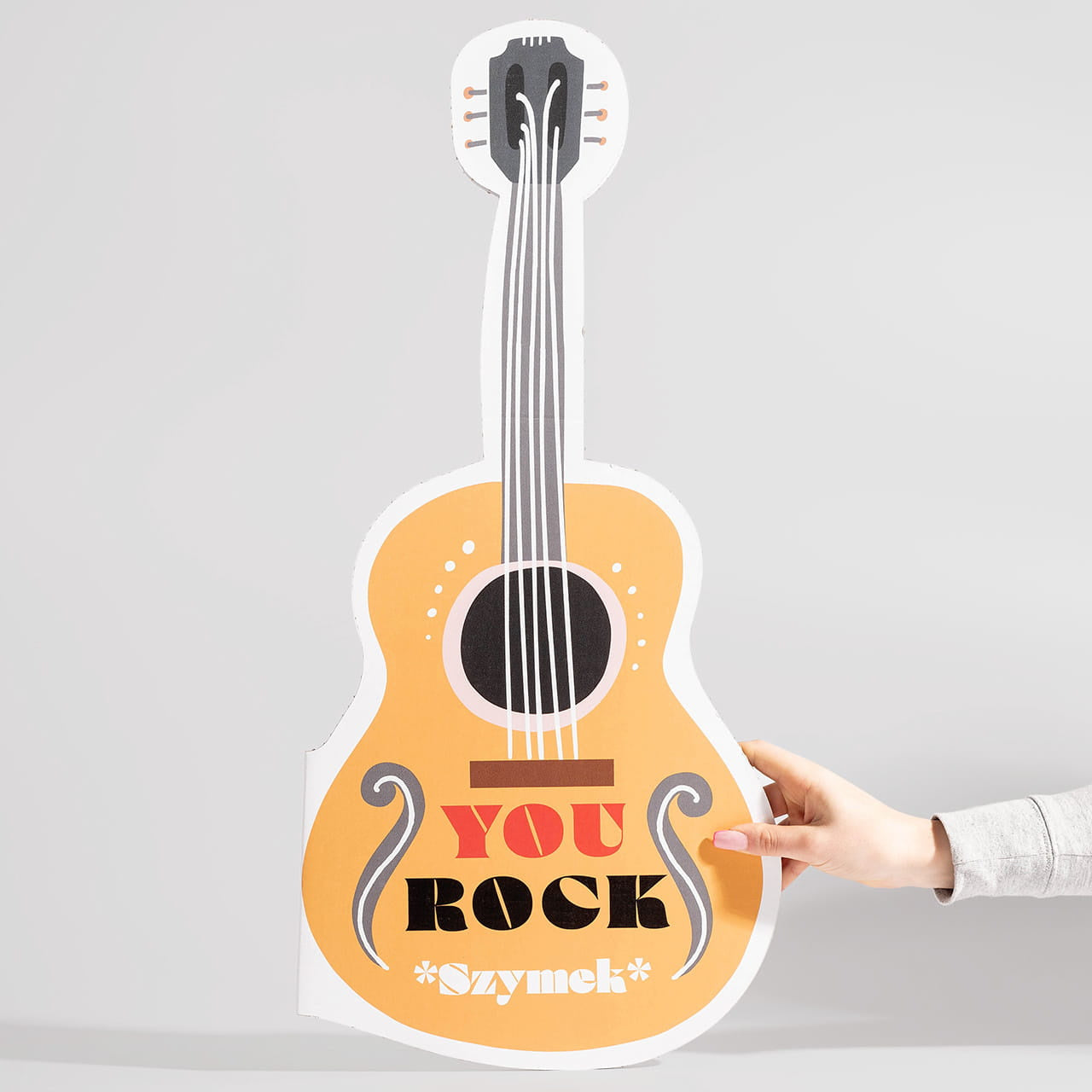 Kartka urodzinowa dla muzyka - gitara