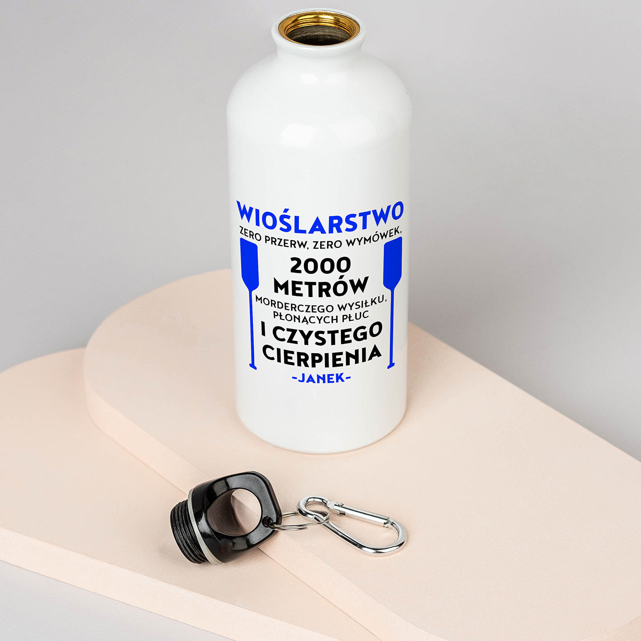Personalizowany bidon dla wioślarza - smocze łodzie