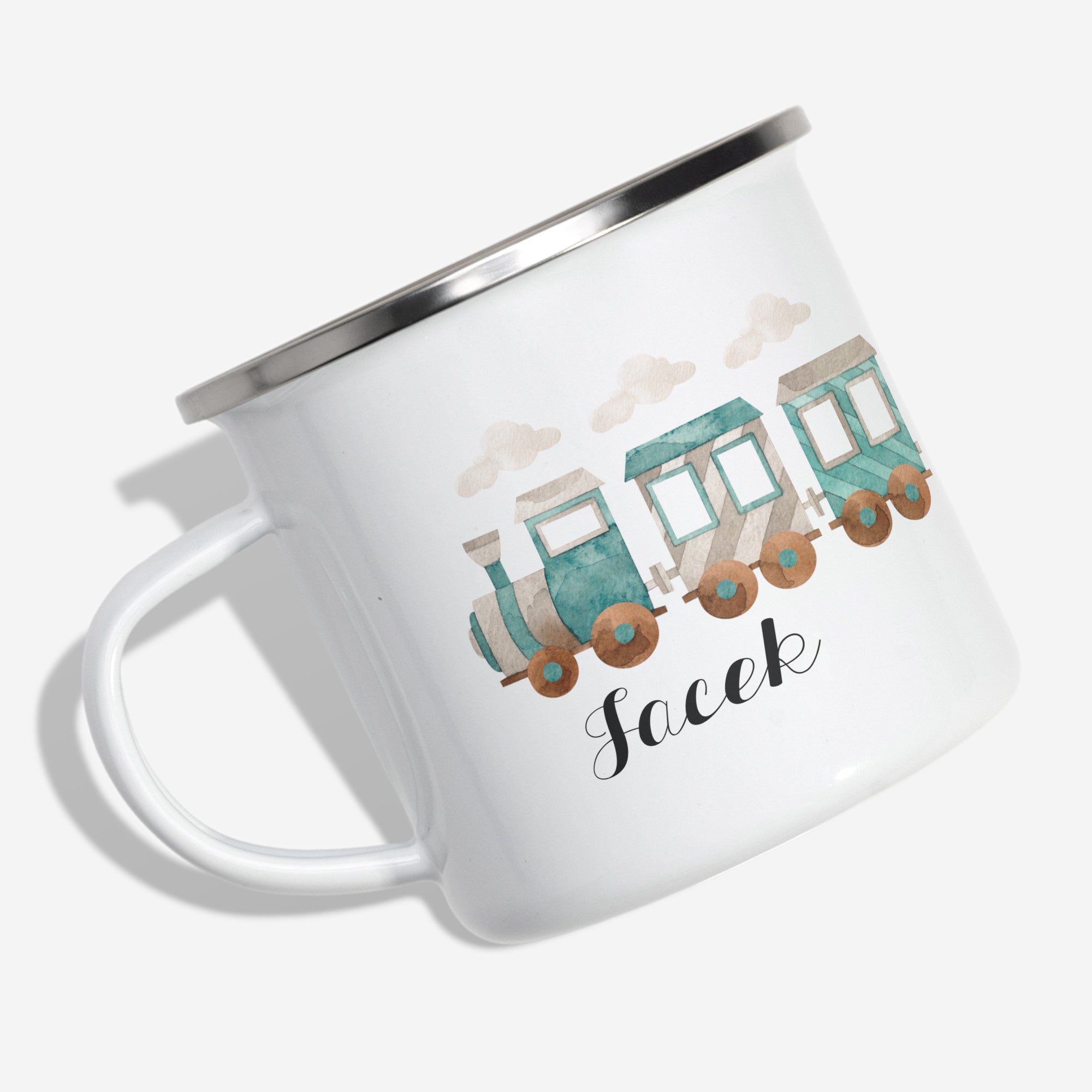 Personalizowany kubek dla dziecka - lokomotywa