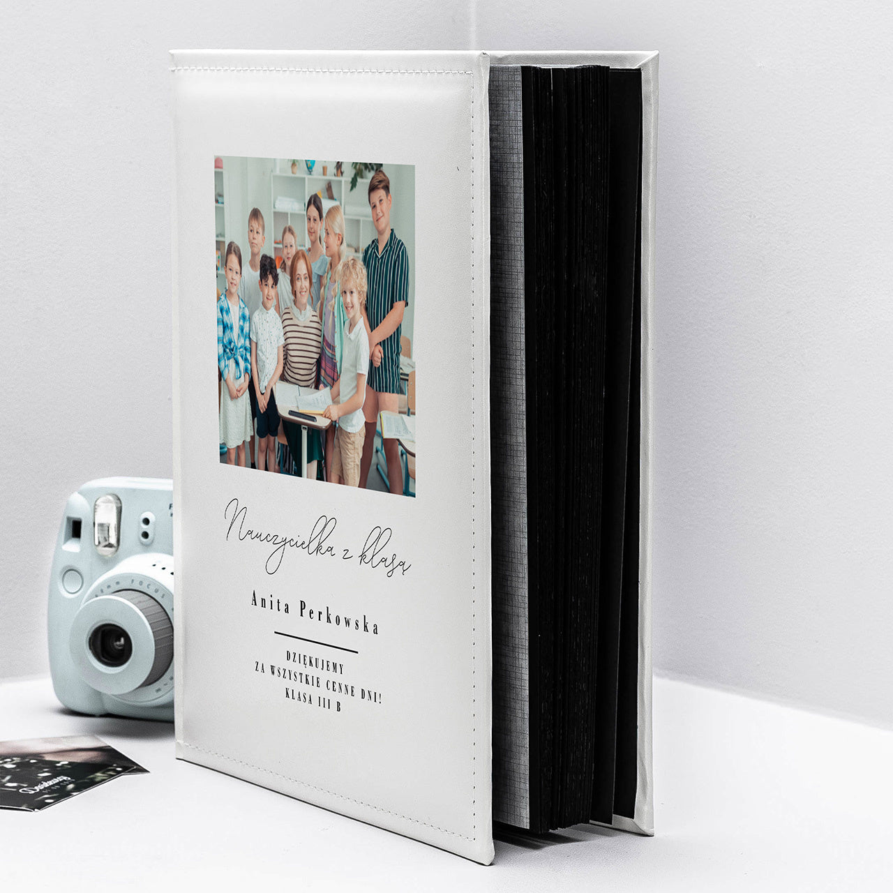 Personalizowany album fotograficzny - podziękowanie dla nauczyciela